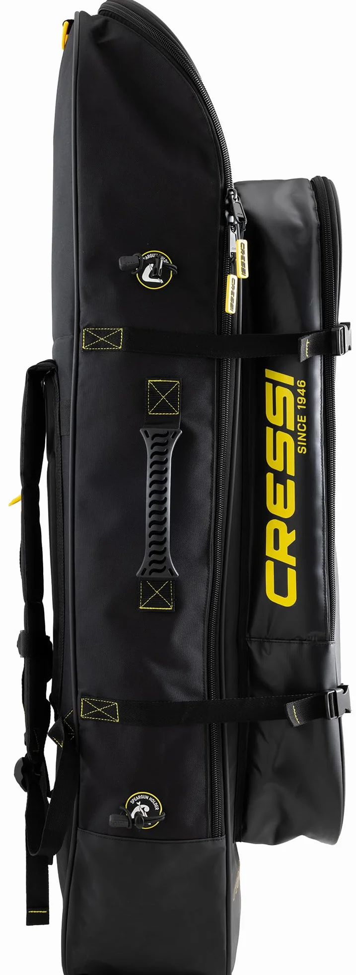 CRESSI Piovra Dry Fins Backpack Borsa a Zaino Idrorepellente per Pinne a Pala Lunga