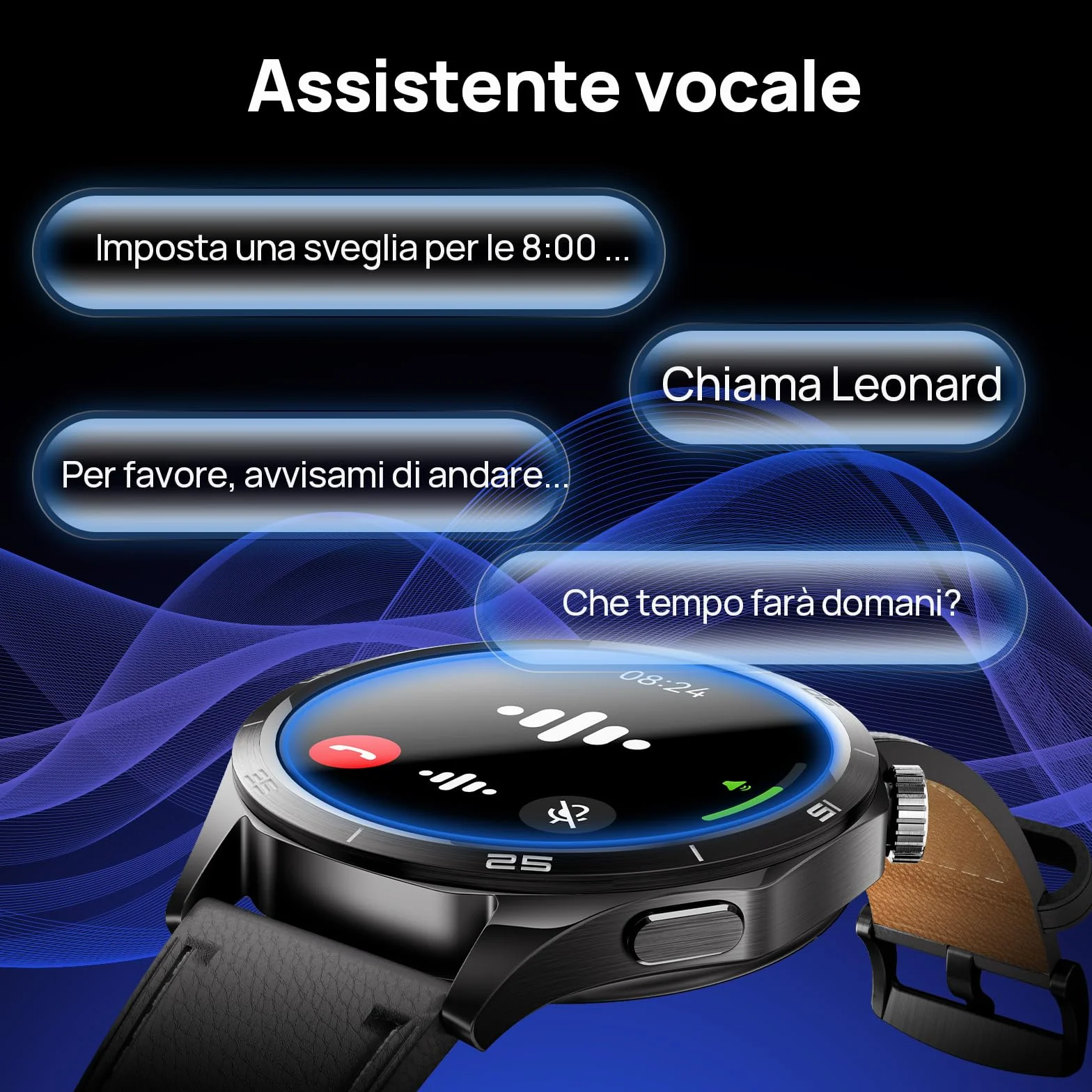 Mibro WATCH GT GPS Smartwatch per uomo donna con 1,43" AMOLED,Assistente intelligente,Chiamata Bluetooth,Design Elegante,100+ Sportivo e 5ATM, Autonomia 8 Giorni, Notifiche,iOS e Android