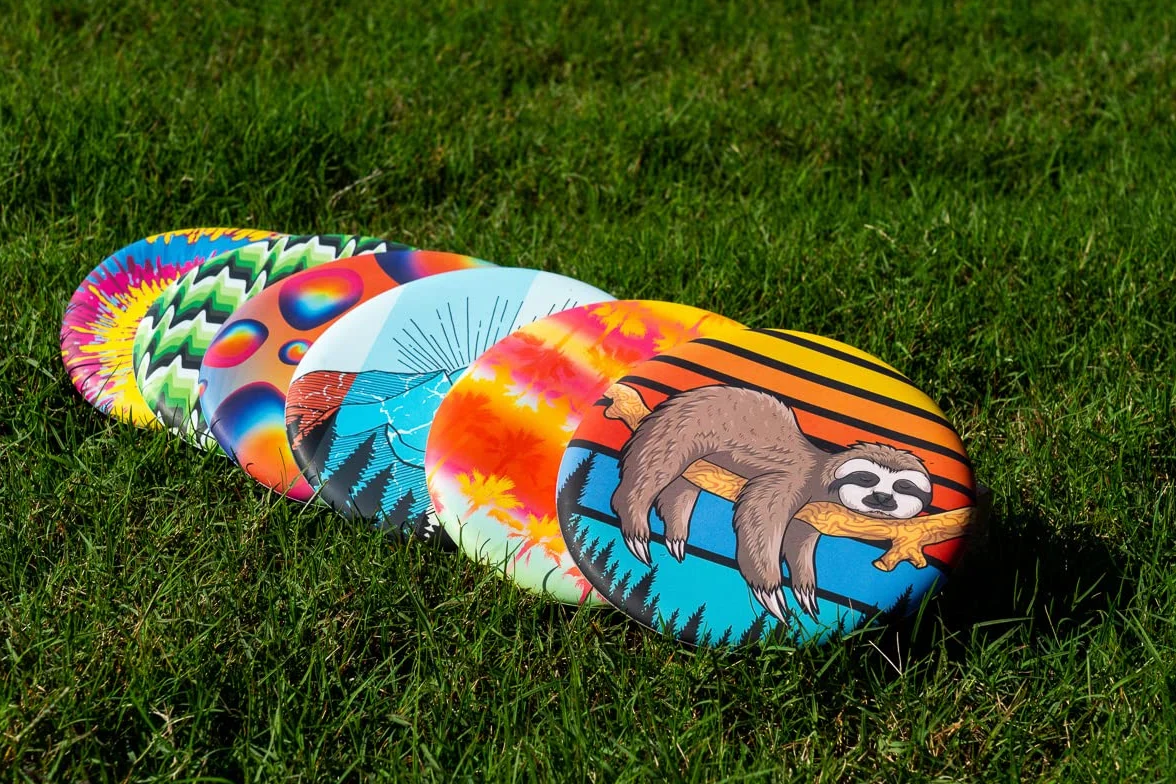 Waboba Wingman Flying Disc 90s Sunset AZ-302-Sunset