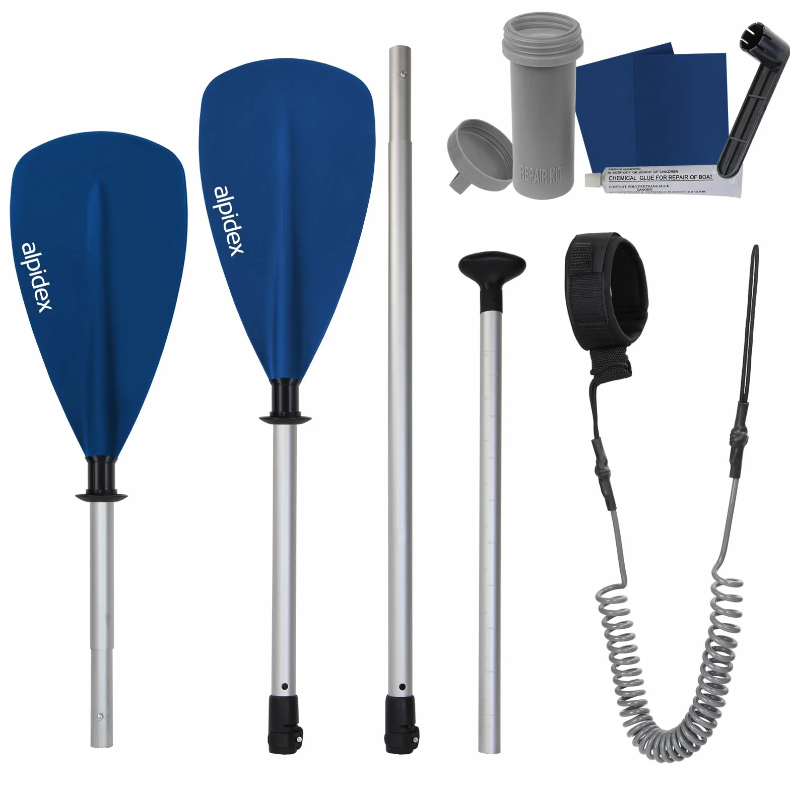 ALPIDEX Stand Up Paddle Gonfiabile 320 x 76 x 15 cm ISUP Portata Massima 200 kg Tavola SUP Leggero Stabile Set Completo