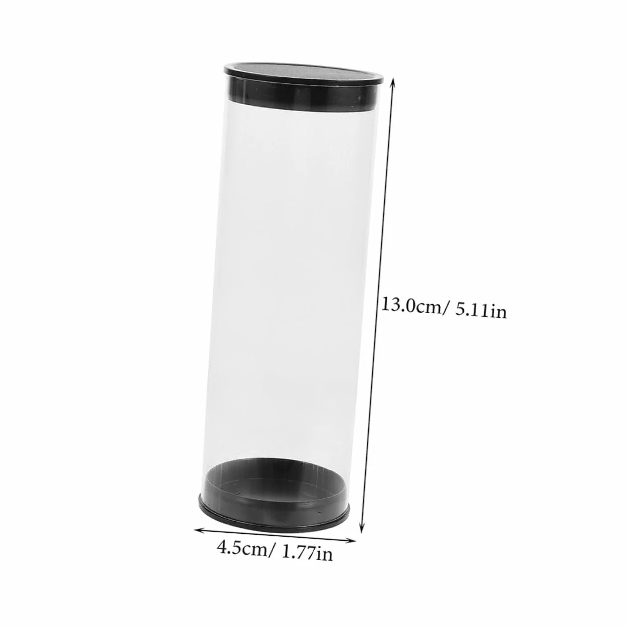 BESTonZON Contenitore Trasparente per Palline da Golf in PVC 2 Pz