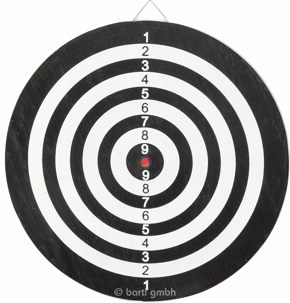 Gioco di Freccette out of The Blue 63/3029 con 6 Freccette, 36.5 cm, Multicolore