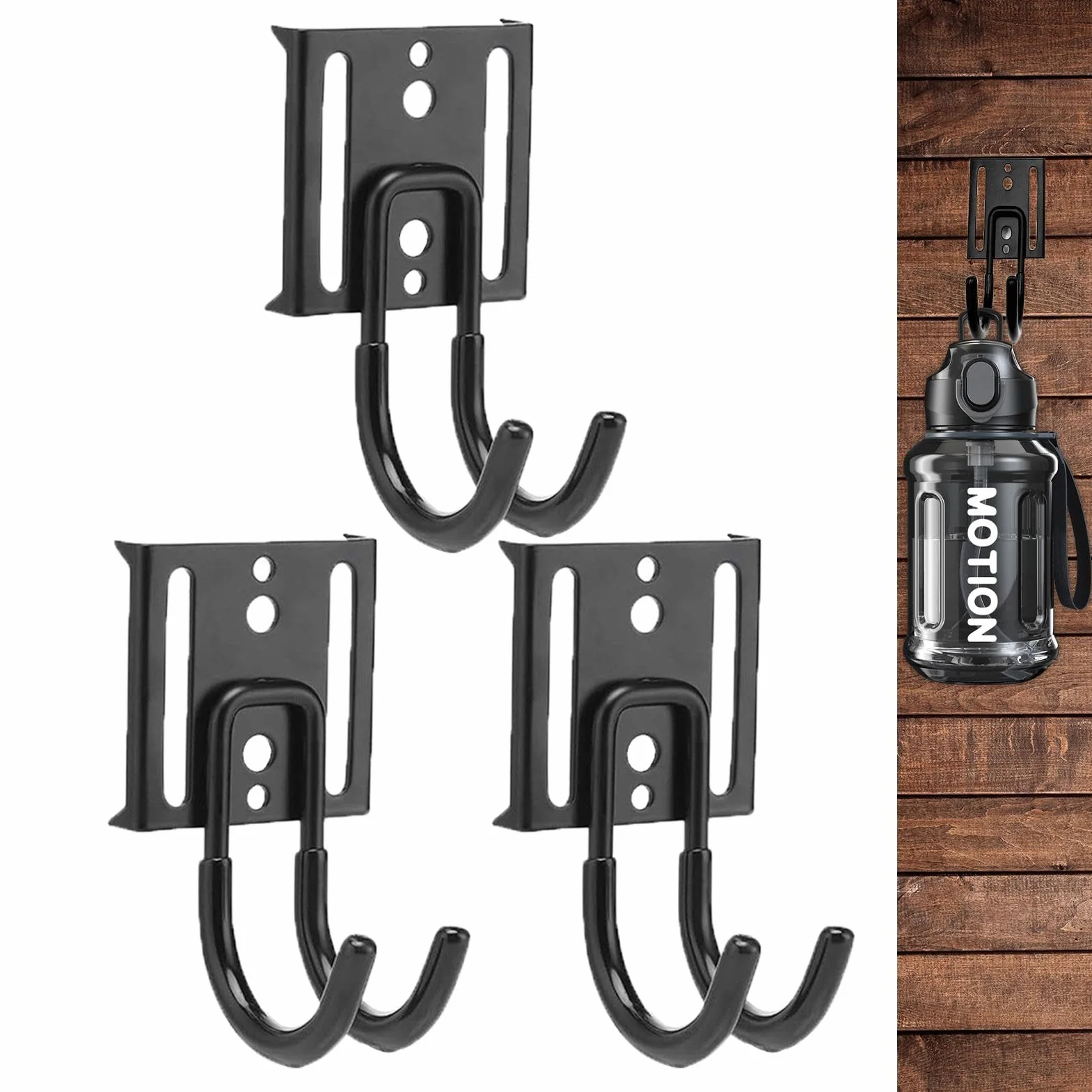 Outdoor Gear Hooks 3X Metal Hunting Hook Tree Bow Holder Stand Accessory for Camping Hiking