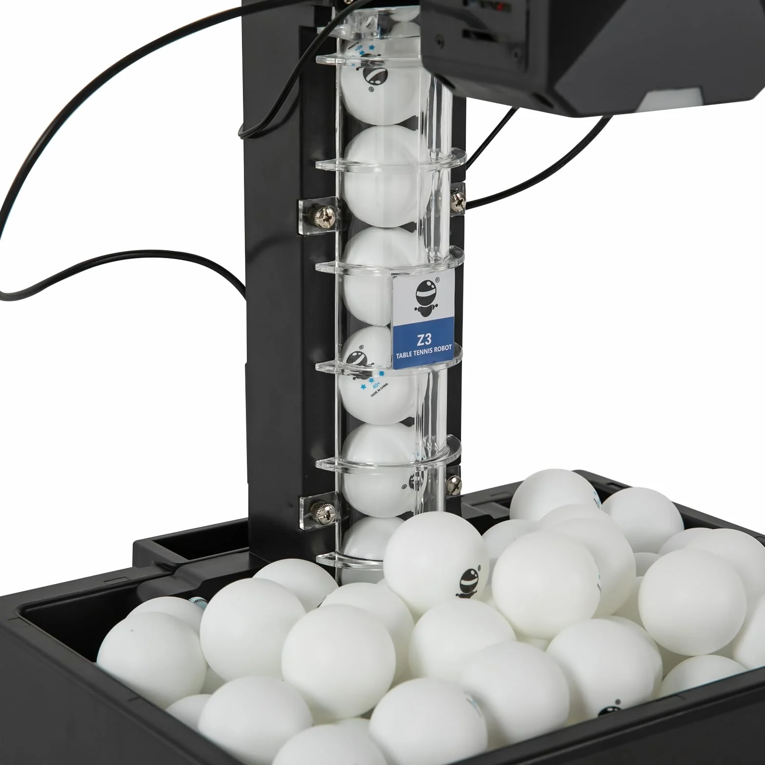 Macchina automatica per pallone da ping-pong, capacità 100 palle, diverse modalità