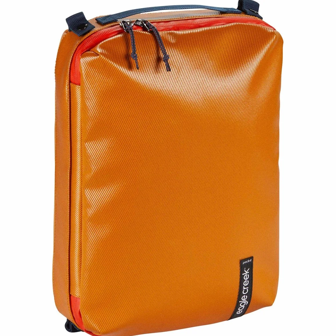 Eagle Creek Pack-It Gear Cube M Sahara Yellow Aizome Blue Borsa da viaggio