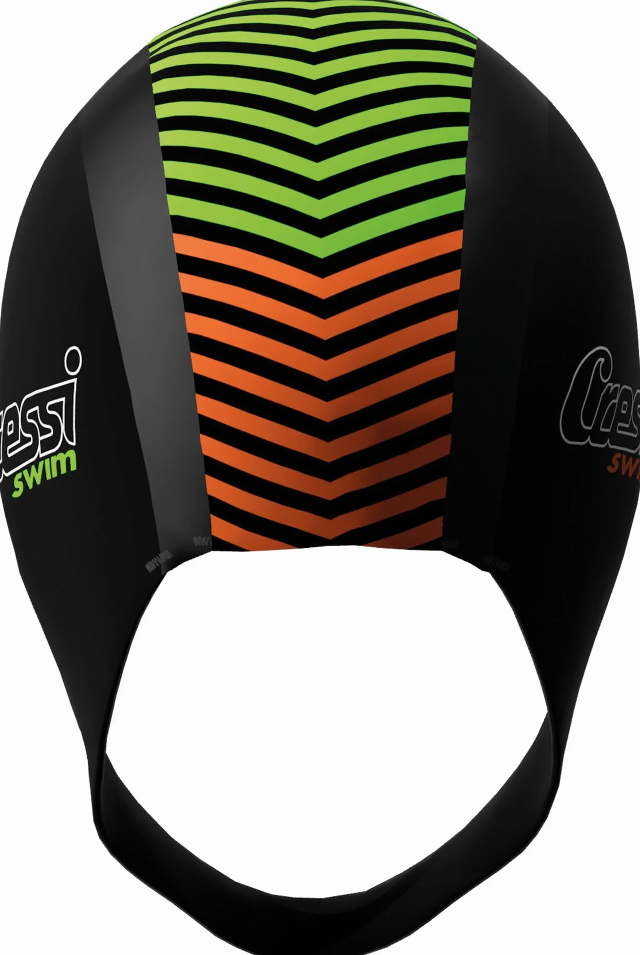Cressi Swim Hood 2mm Neoprene Cappuccio Snorkeling Nuoto SUP Canoa Kayak Sport Acquatici Nero