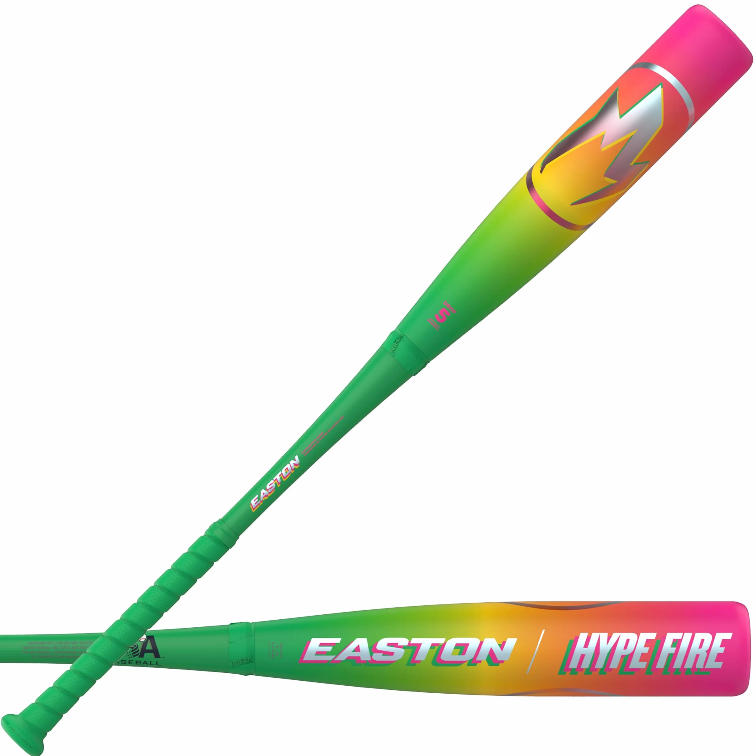 Easton Hype Fire Mazza da baseball USA Drop -5 -8 -10 -11 2 pezzi in composito