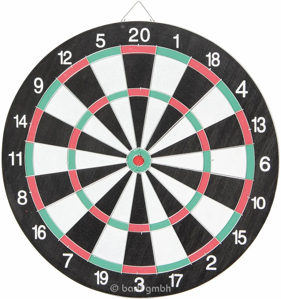 Gioco di Freccette out of The Blue 63/3029 con 6 Freccette, 36.5 cm, Multicolore