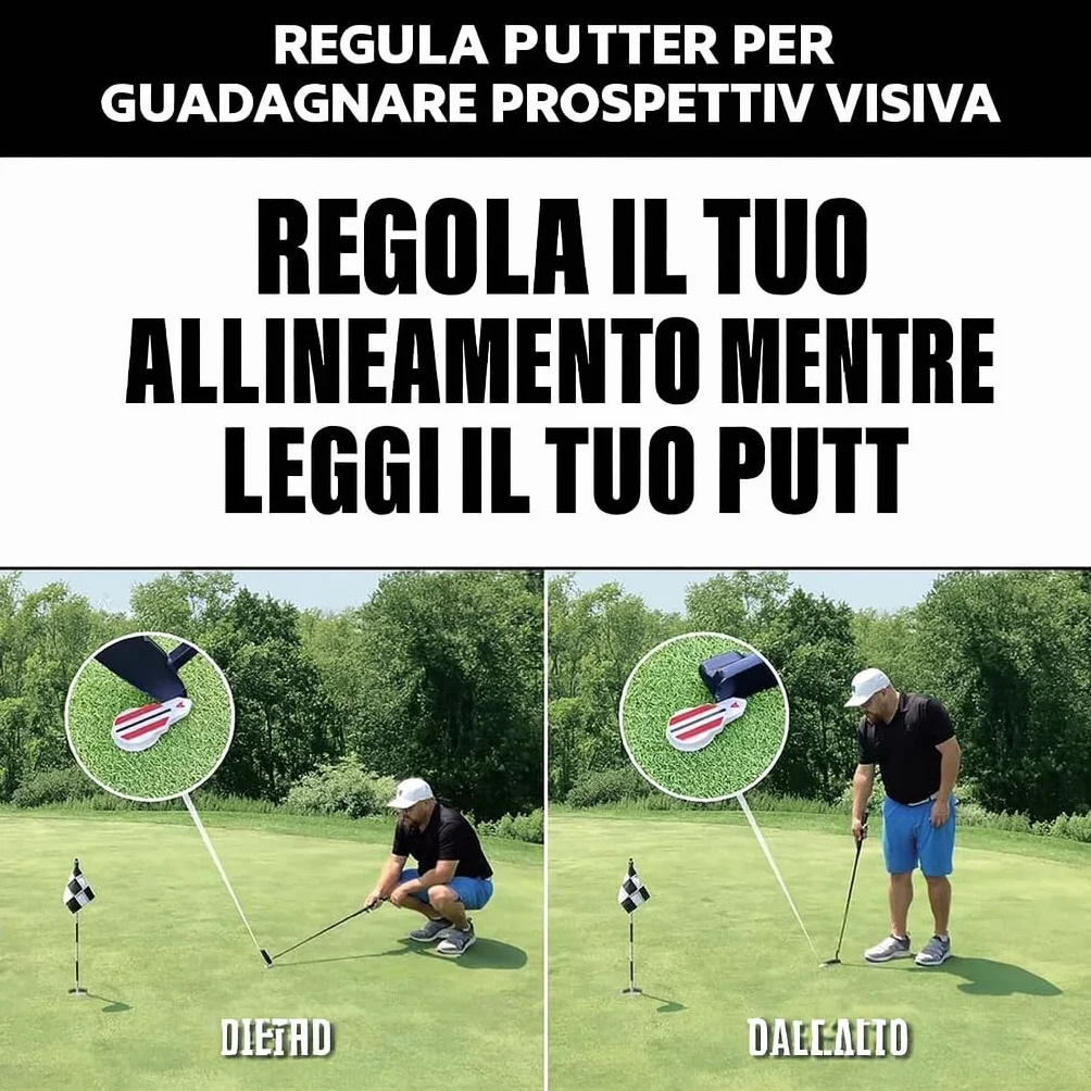 Fraser Fitness Marcatore per pallina da golf per allineamento Accessori putting Aid