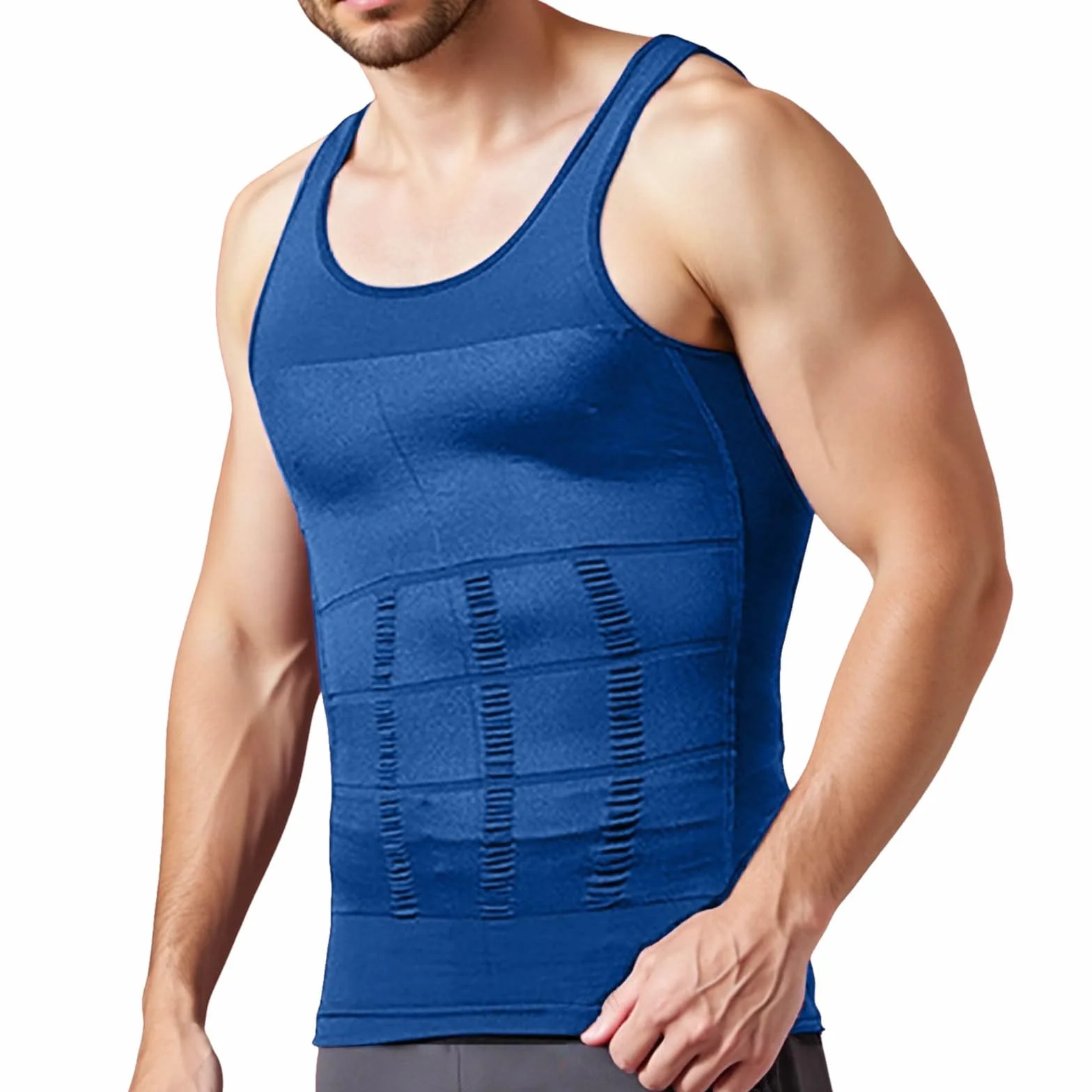 Canottiera Dimagrante Uomo Neoprene Fascia Addominale Gilet Sauna na Pot