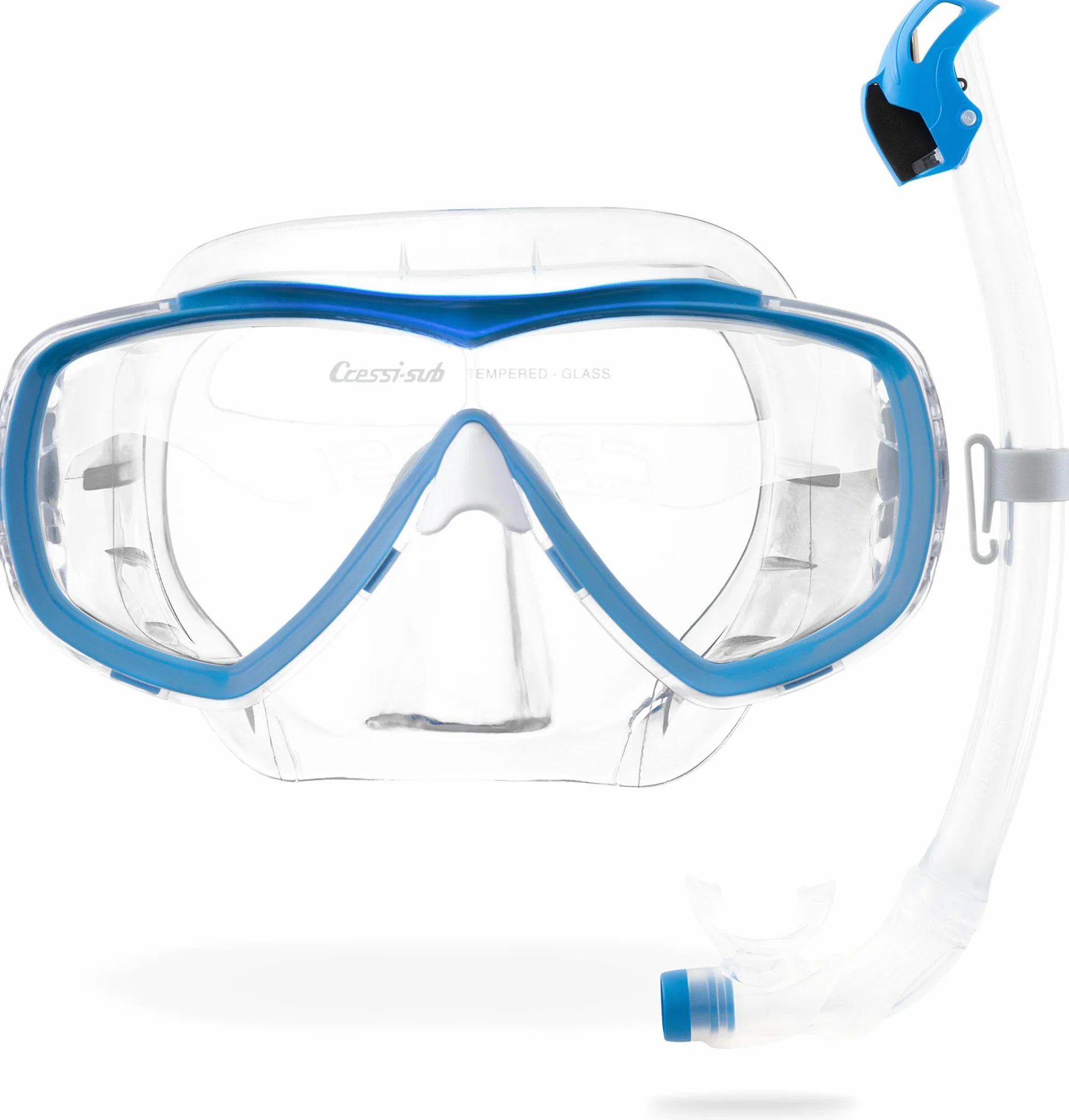 CRESSI Estrella Seal Dry Combo Set Maschera Snorkeling Snorkel Seal Dry Adulti