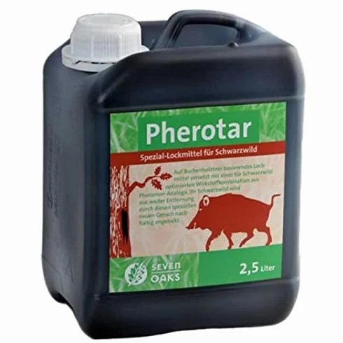 Esca per cinghiale Pherotar Seven Oaks 2,5 litri feromone catrame di faggio