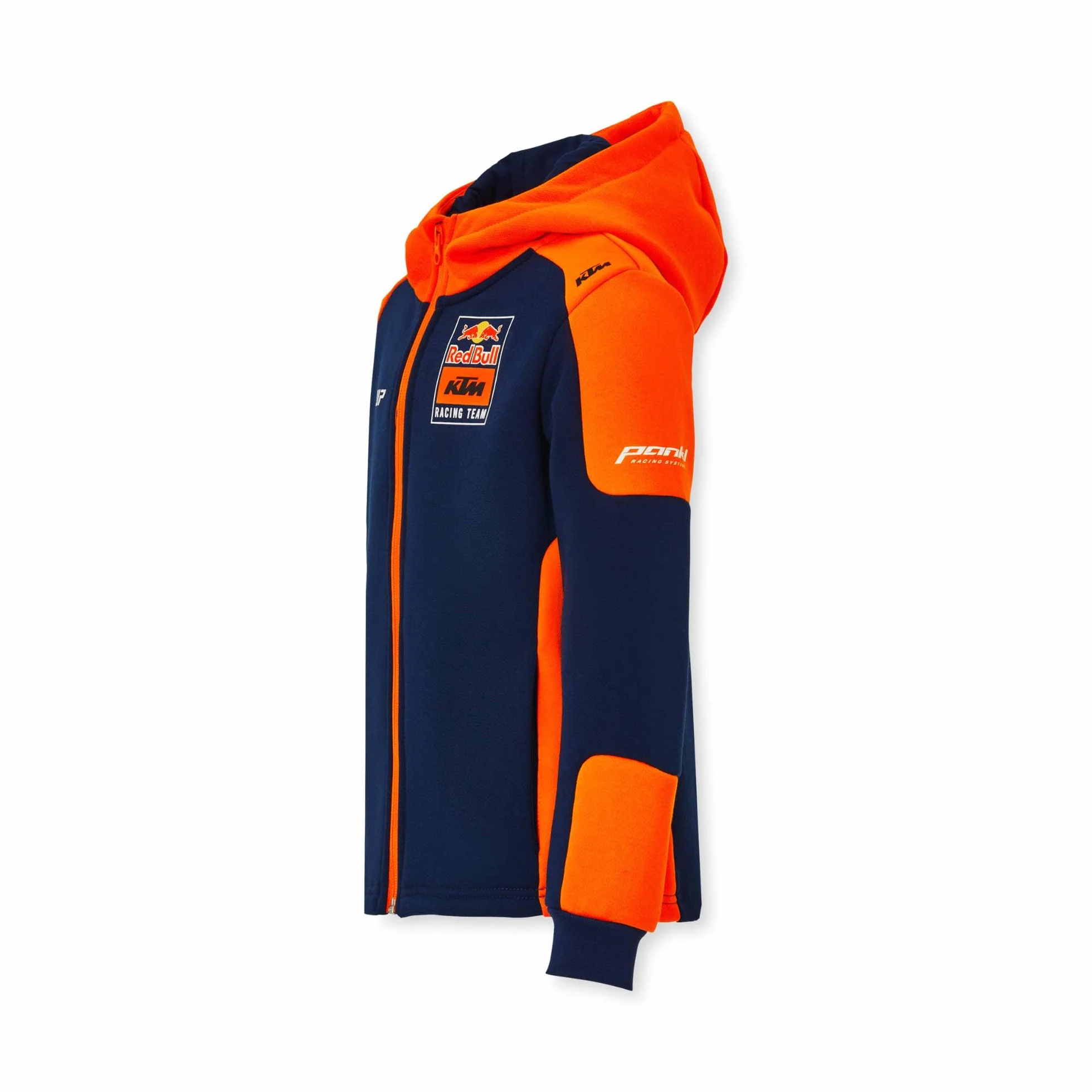 Red Bull Felpa con Cappuccio con Zip Replica Team KTM Bambino 140 Blu Arancione