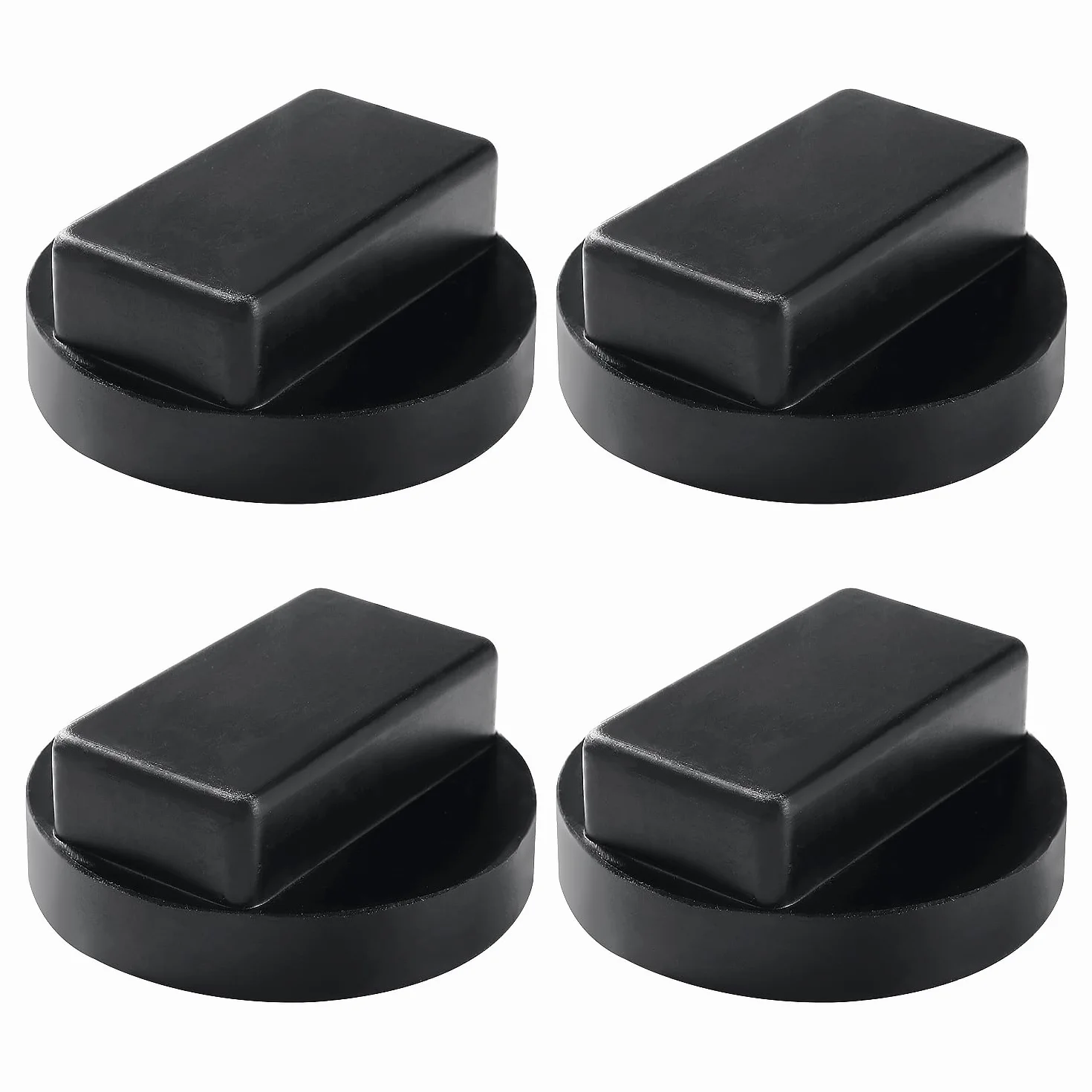 YIXISI 4 Pezzi Tampone in Gomma per Cric Auto Compatibile con BMW & MINI Cooper, Car Jack Pad, Cuscinetti per Cric