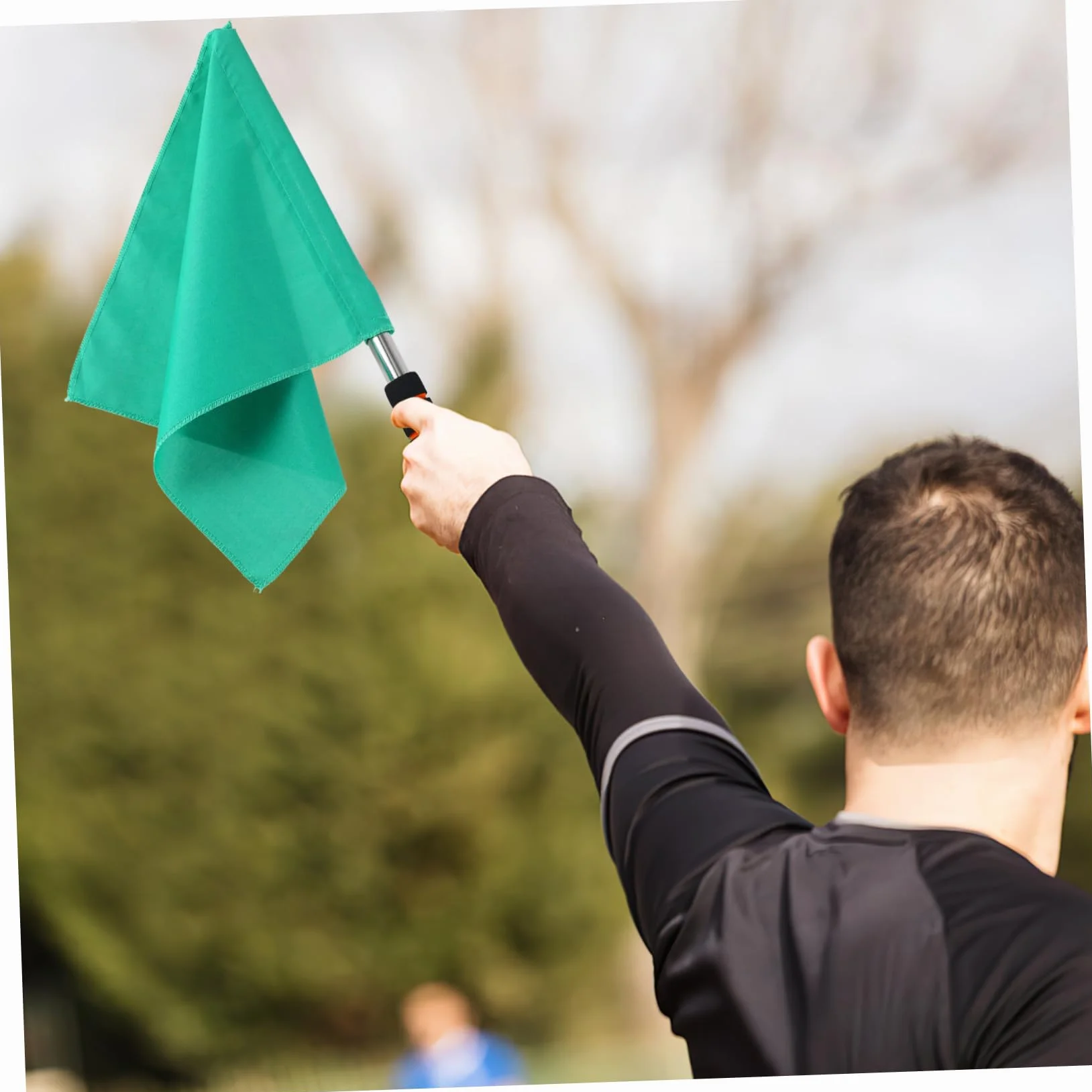 Anneome 4pcs Bandiera Arbitro In Acciaio Inox Bandiere Di Segnalazione per Partite Sportive