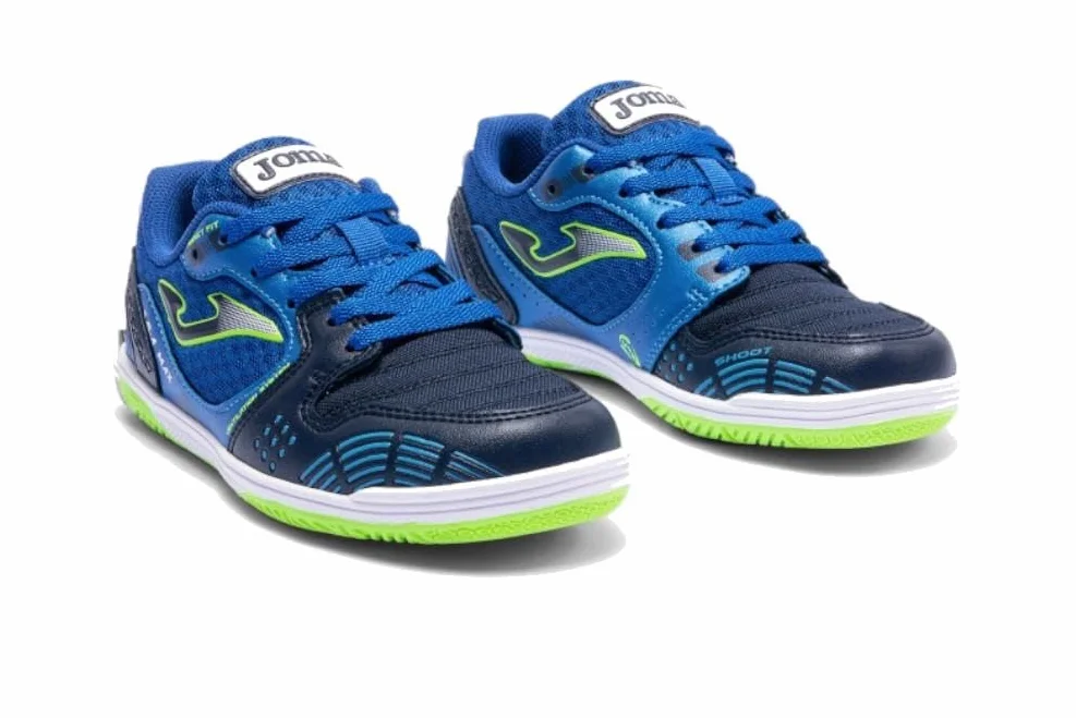 Joma MAX JR 2604 Royal Indoor Scarpe calcio Sala per bambino
