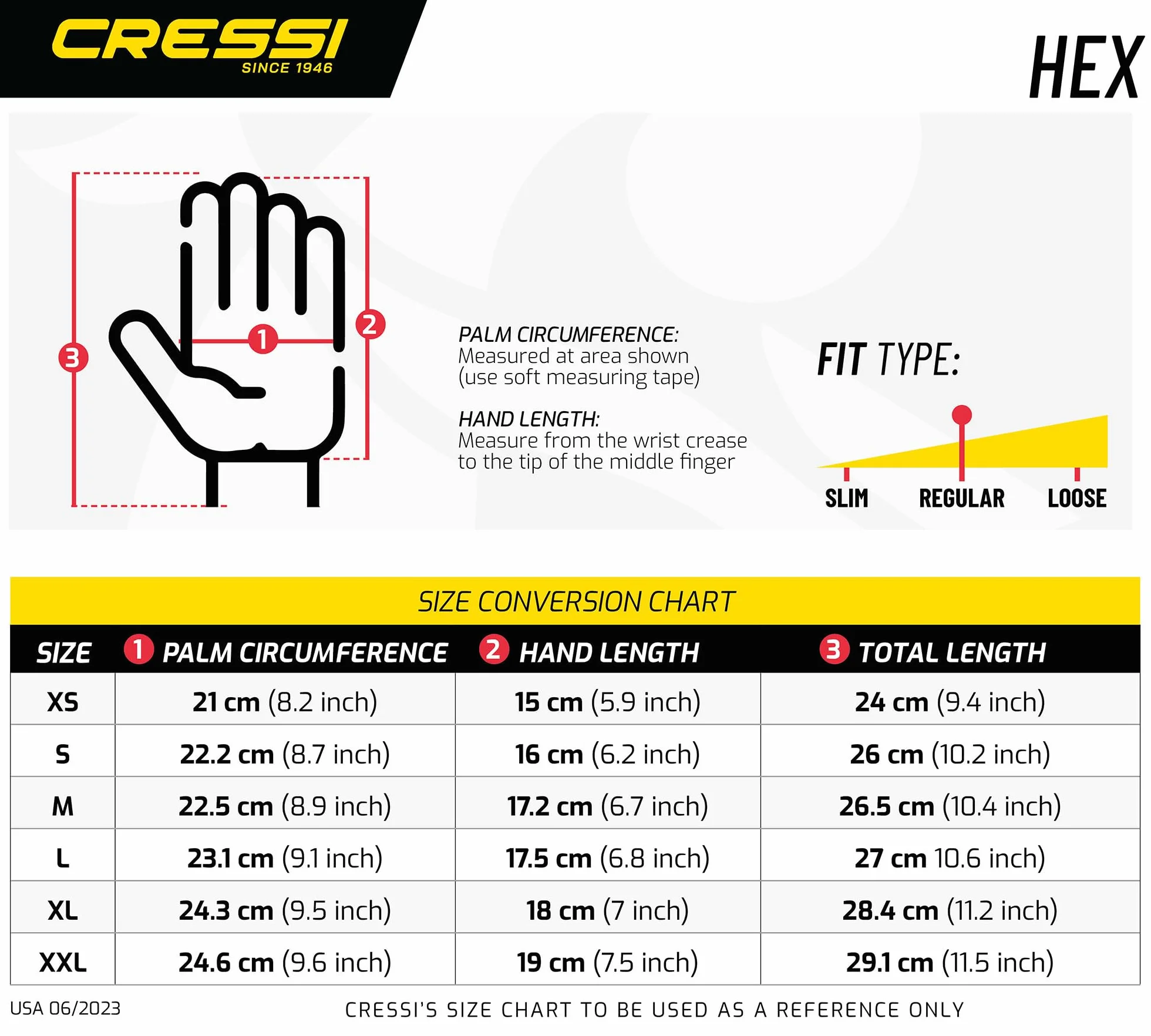 Cressi Hex Grip Gloves - Guanti Resistenti a Tagli e Abrasioni per Apnea e Immersioni, Adulto Unisex