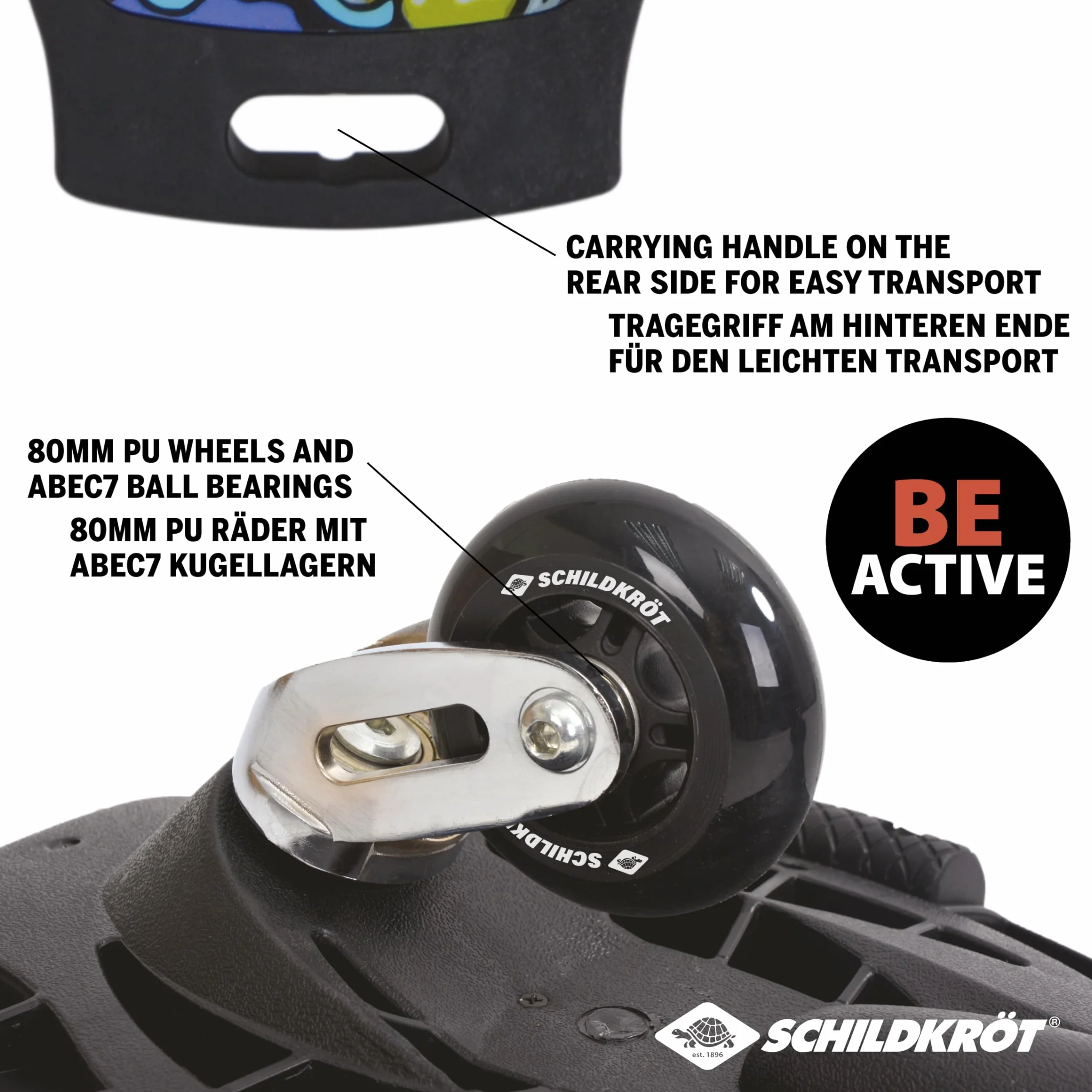 Schildkröt Waveboard Good Vibes, Leggero ed Agile, Tavola Larga com Superficie Antiscivolo