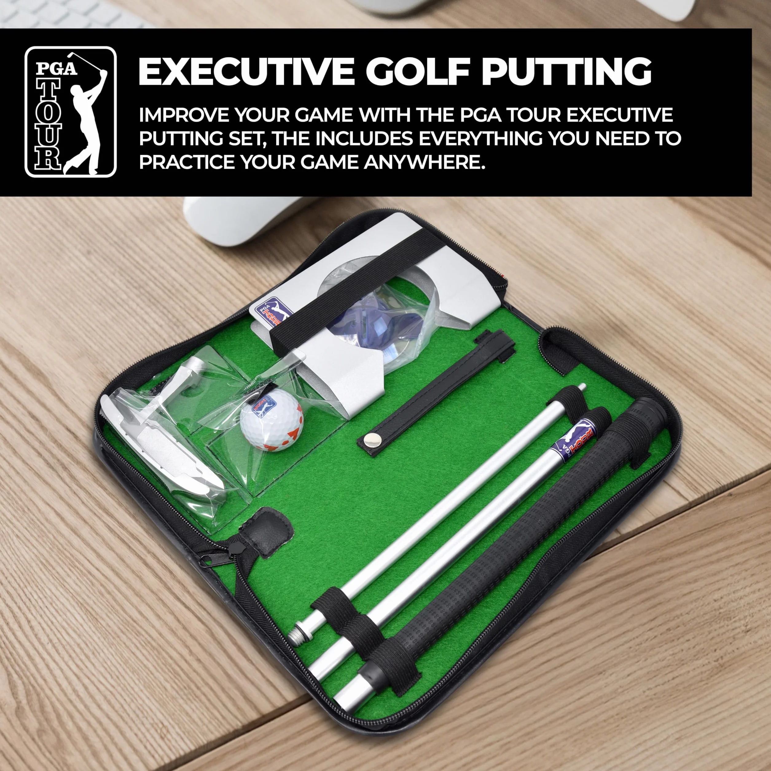 PGA Tour Executive Set regalo mazze da golf Nero