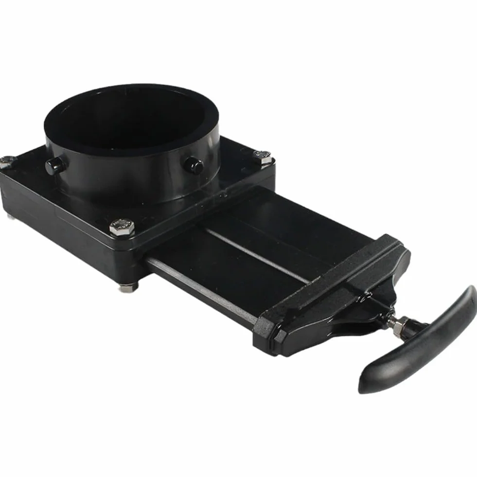 Valvola di scarico RV 3 pollici ABS nero per serbatoi acque reflue acqua dolce camper rimorchi