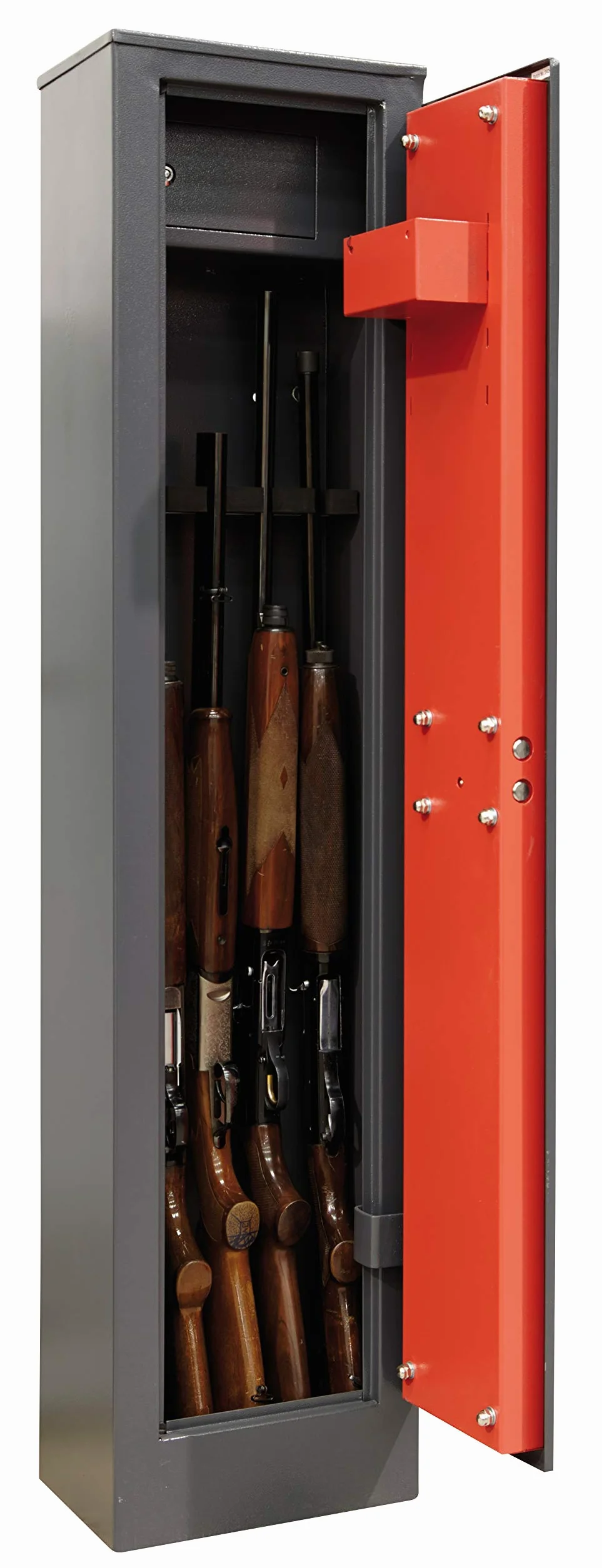 ARREGUI ARM050 Armadio Portafucili 5 Posti Cassaforte Fuciliera con Tesoretto Interno