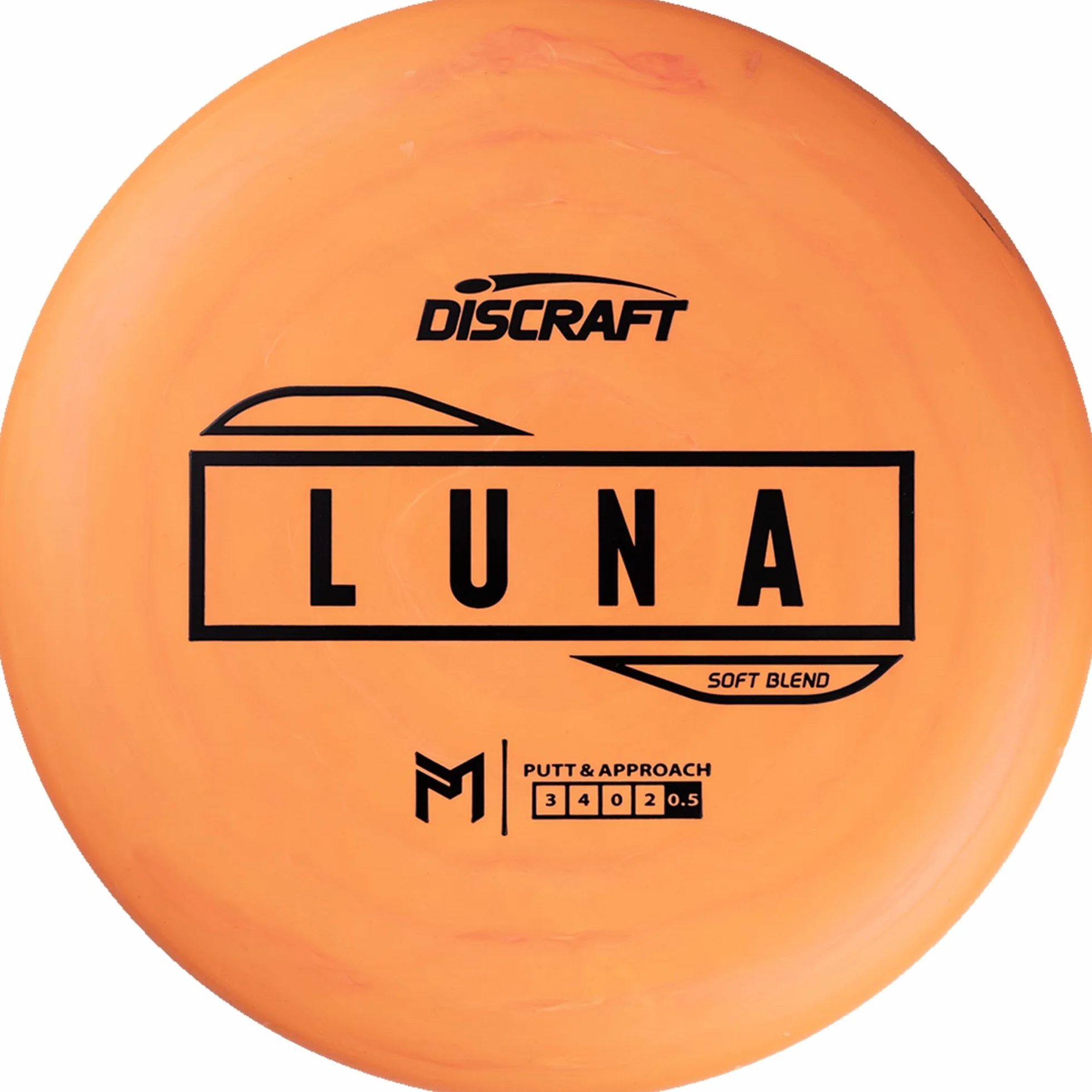 Discraft Paul McBeth Soft Luna 173-174g Putt and Approach Golf Disc