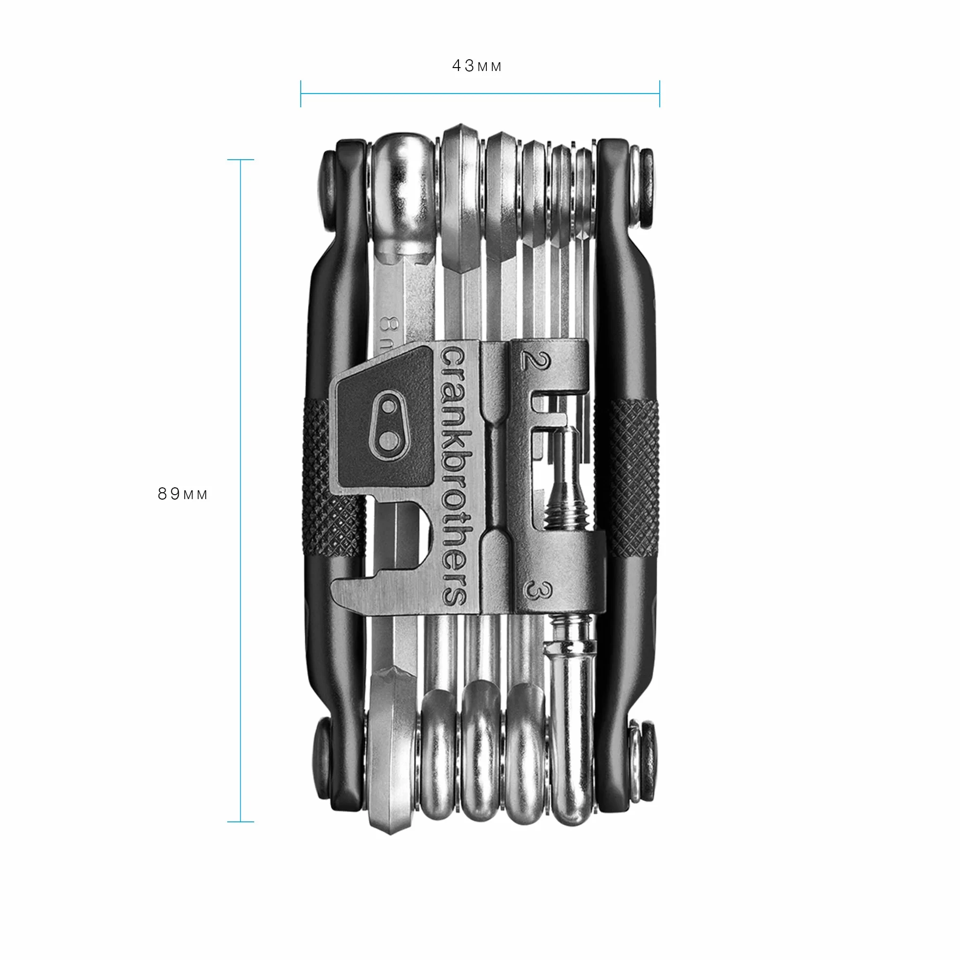 Crank Brothers Multi-17 Attrezzi per Manutenzione Bicicletta