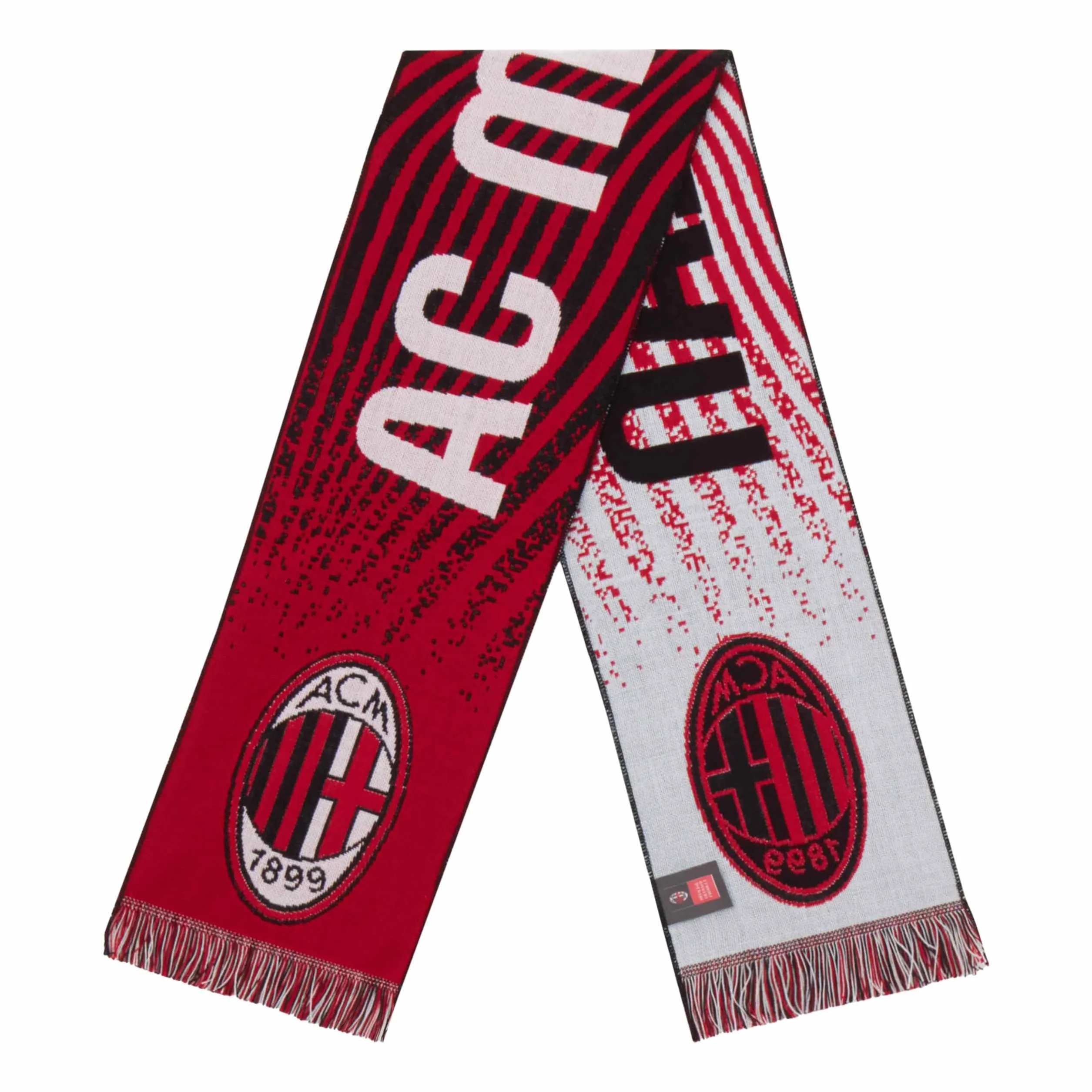 AC Milan Sciarpa Ufficiale Jacquard Acrilico Taglia unica