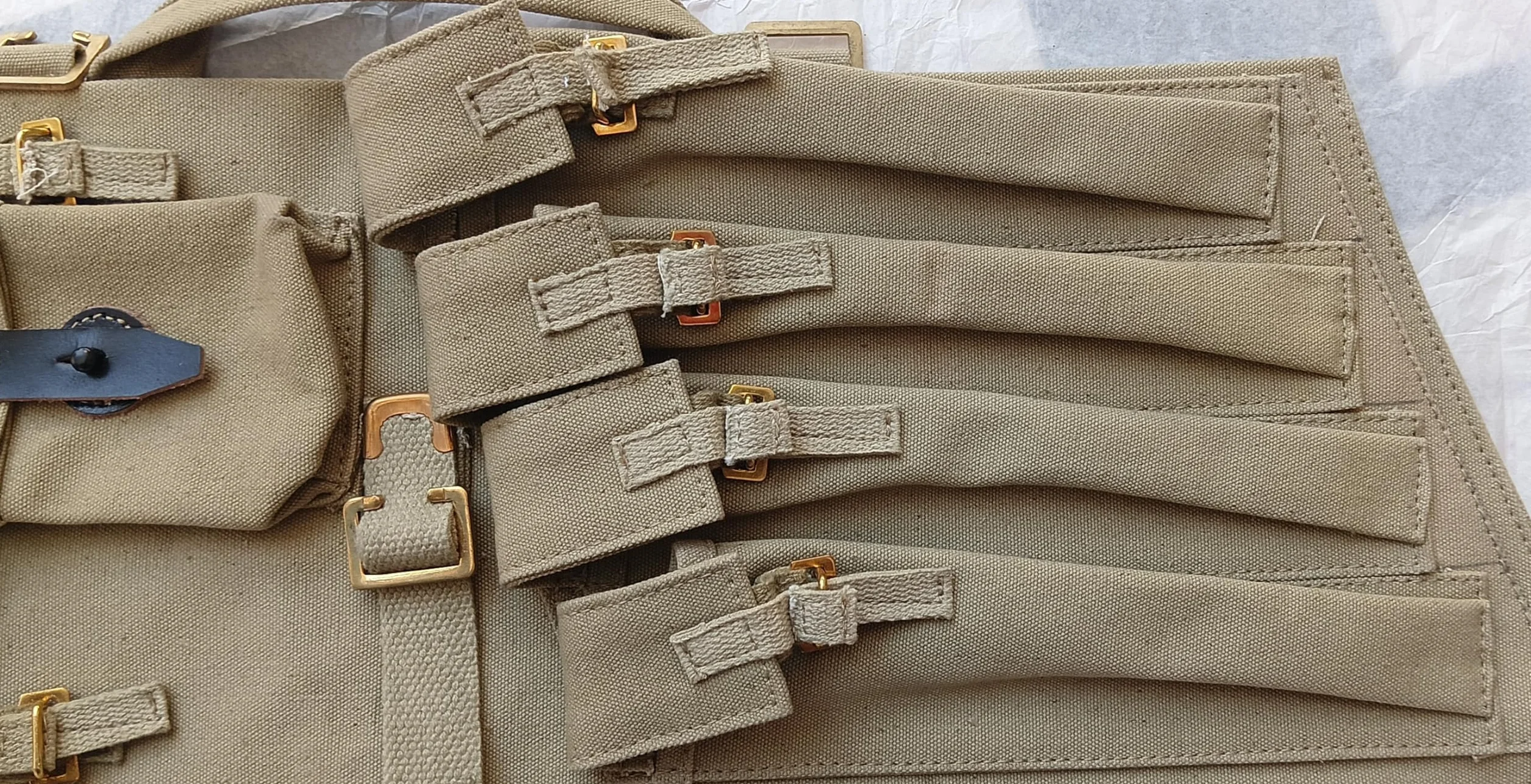 Sten Gun British WWII Paratrooper Bag Carry Case - Reproduction