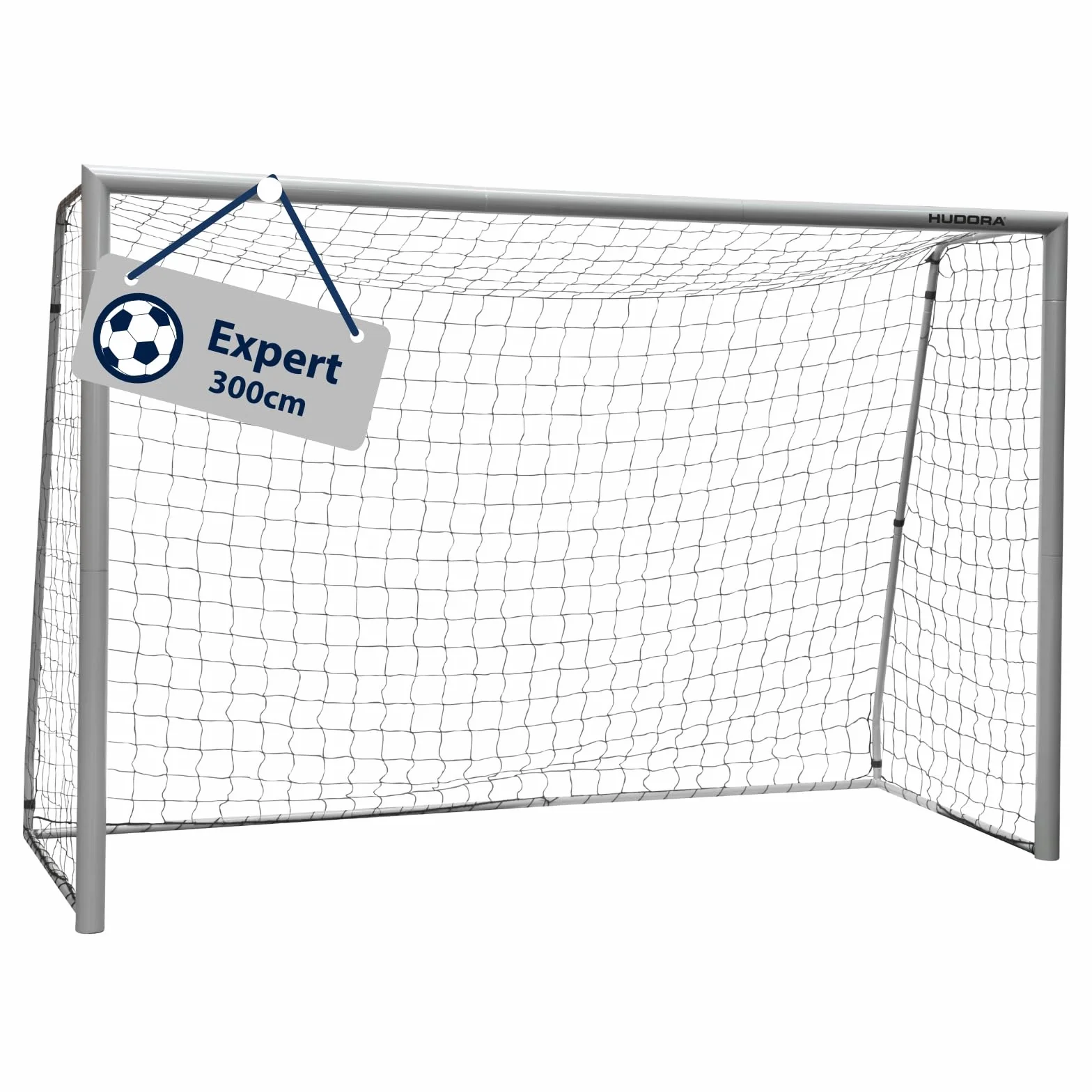 HUDORA Porta Calcio Expert calcio porta resistente all'acqua stabile rete fitta
