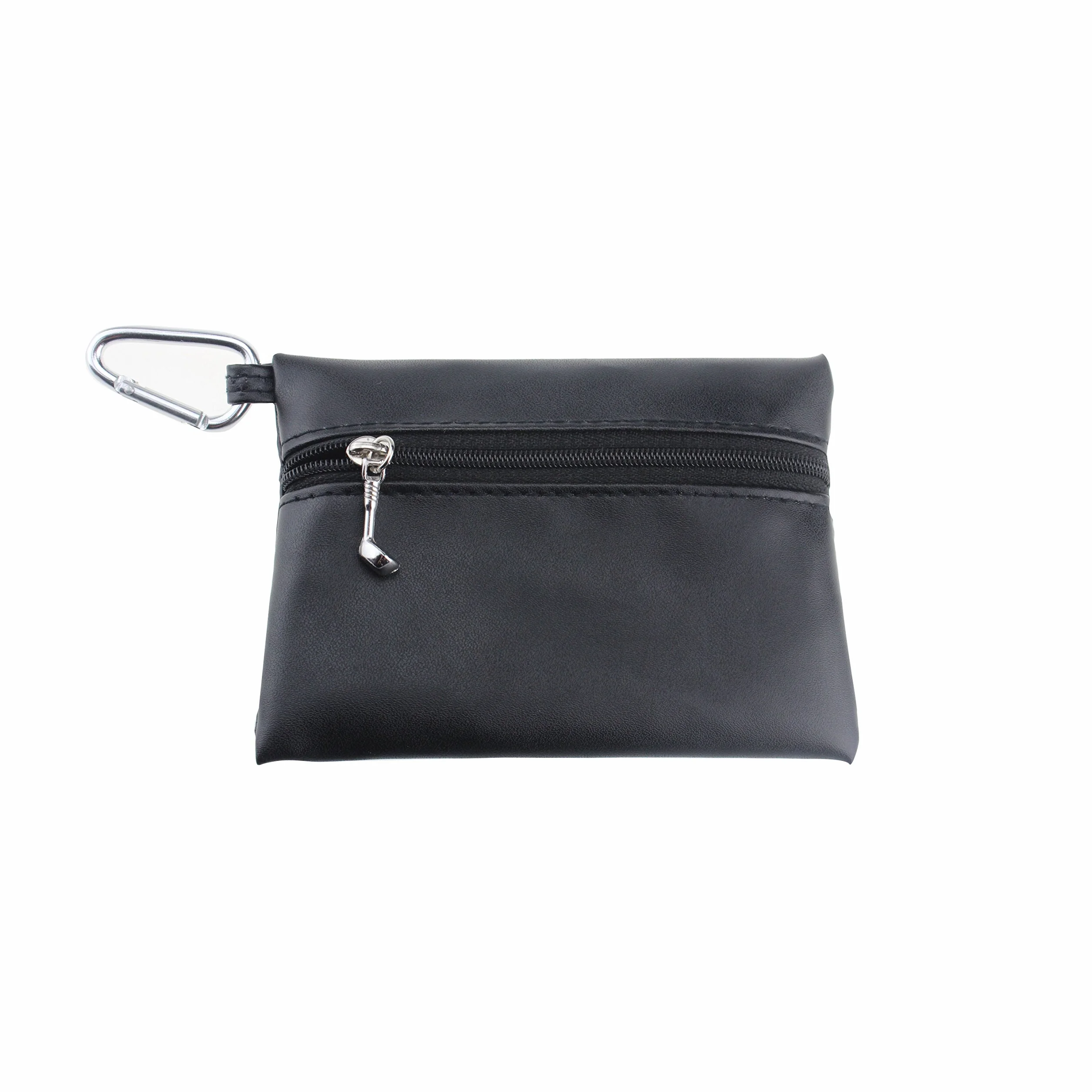 Crestgtolf PU Golf Tee Pouch Bag 10 pz