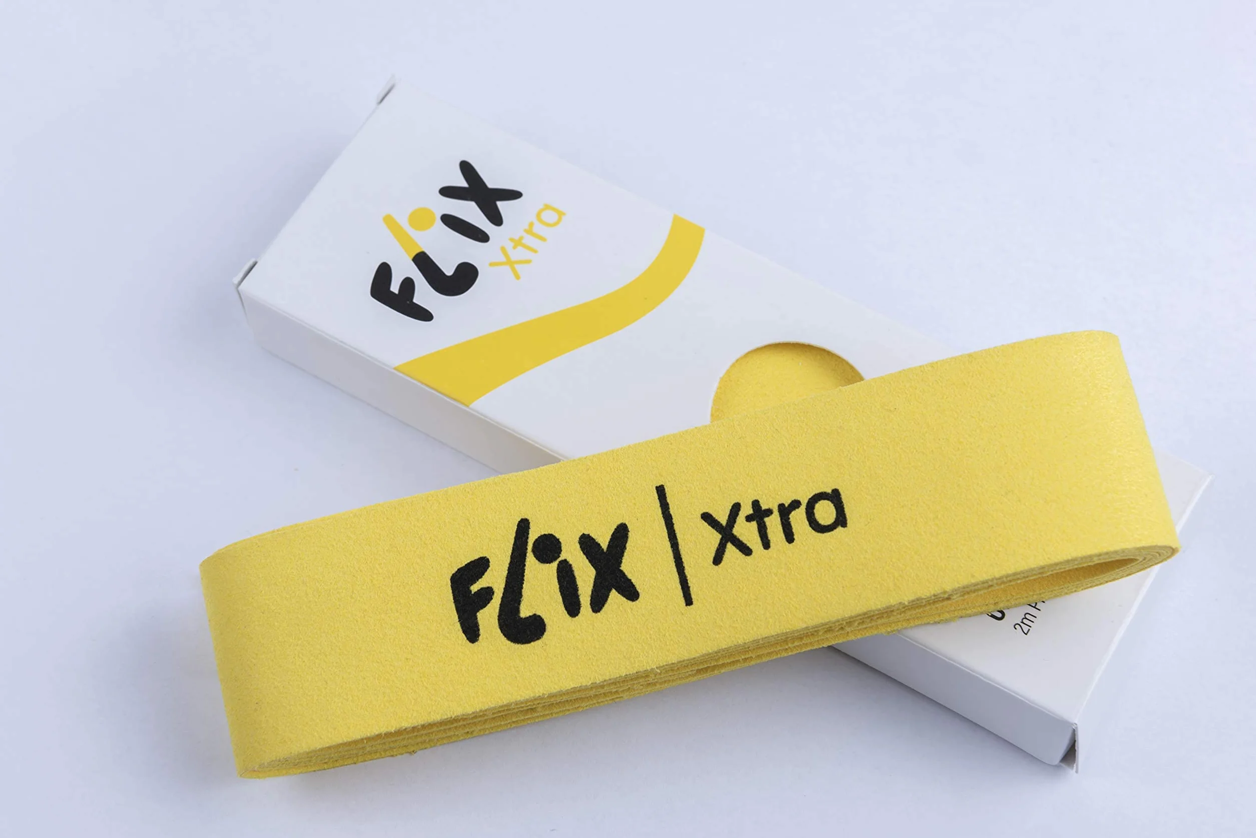 Flix Xtra 2m Giallo Originale Camoscio Extra Lungo Premium Grip per Hockey