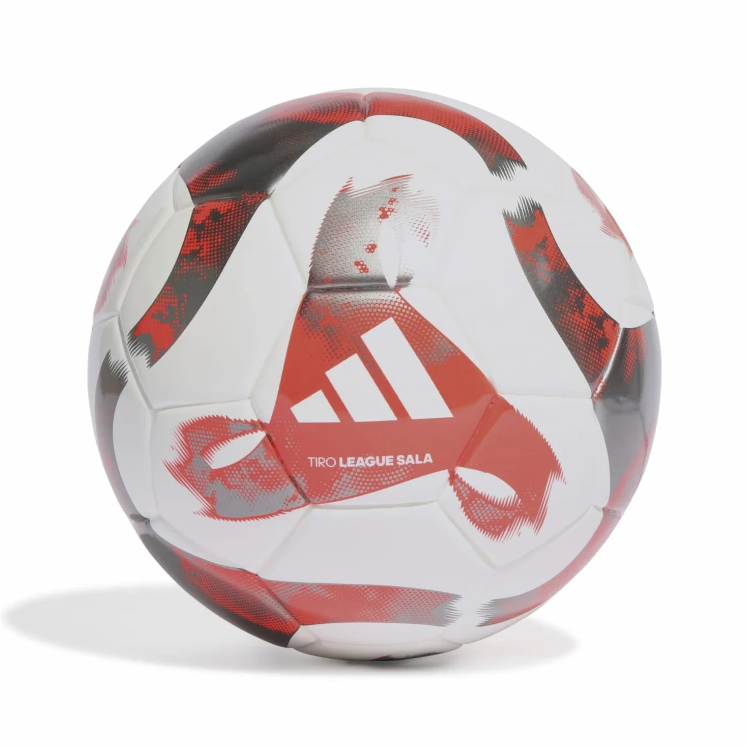 Adidas Unisex - Adulto Ball (Laminated) Tiro Lge Sal, White/Solar Red/Iron Met., HT2425, FUTS