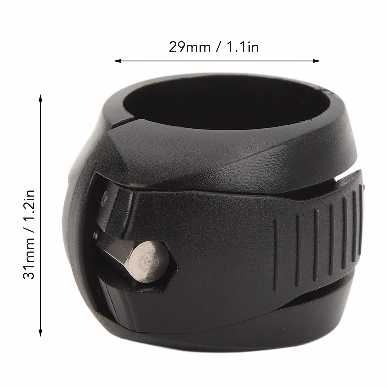 Alomejor Morsetto Paddle Surf in Acciaio Inox PVC 26-29mm