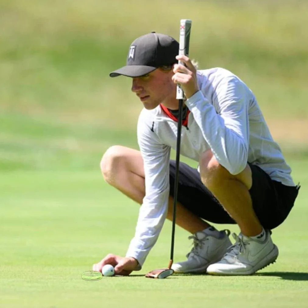 PUTT Green Reader Bubble Spirit Livel Round Golf Green Reader Mettle Green Golf Accessori verdi