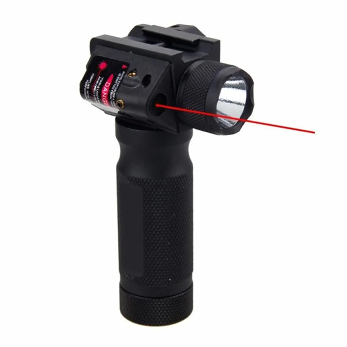 Latarka Taktyczna LED 600 Lumen z Celownikiem Zielony/Czerwony Punkt do Szyny Picatinny 20mm