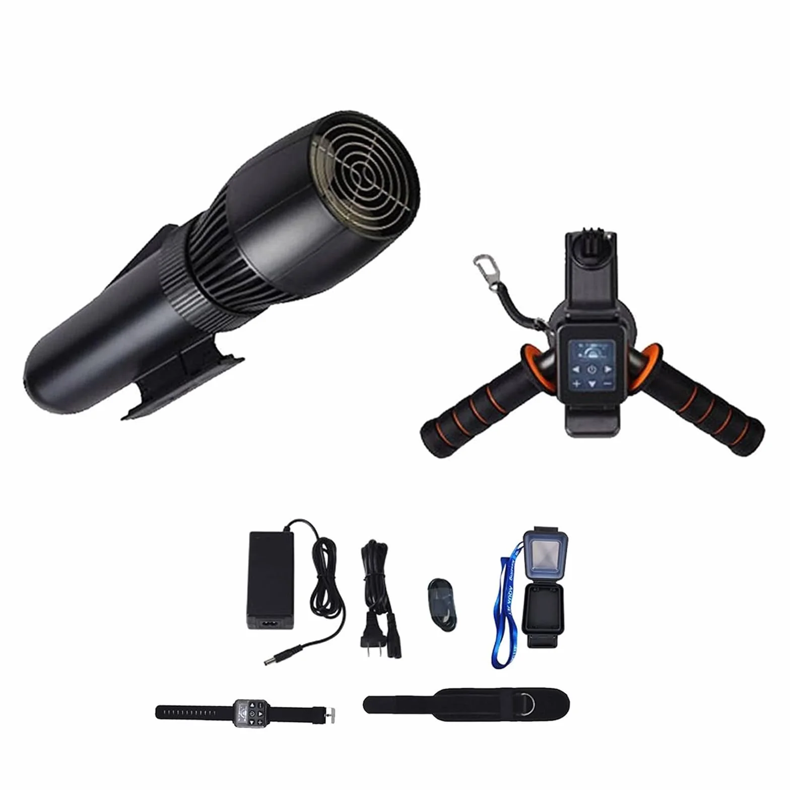 Scooter Elettrico Subacqueo 700W per Adulti e Bambini, 50min Diving