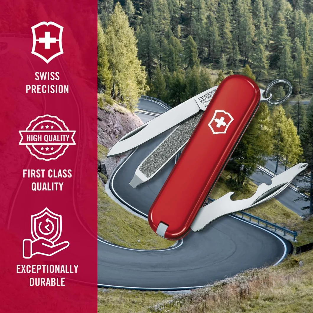 Victorinox Rally Coltellino Svizzero Multiuso 9 Funzioni Lama