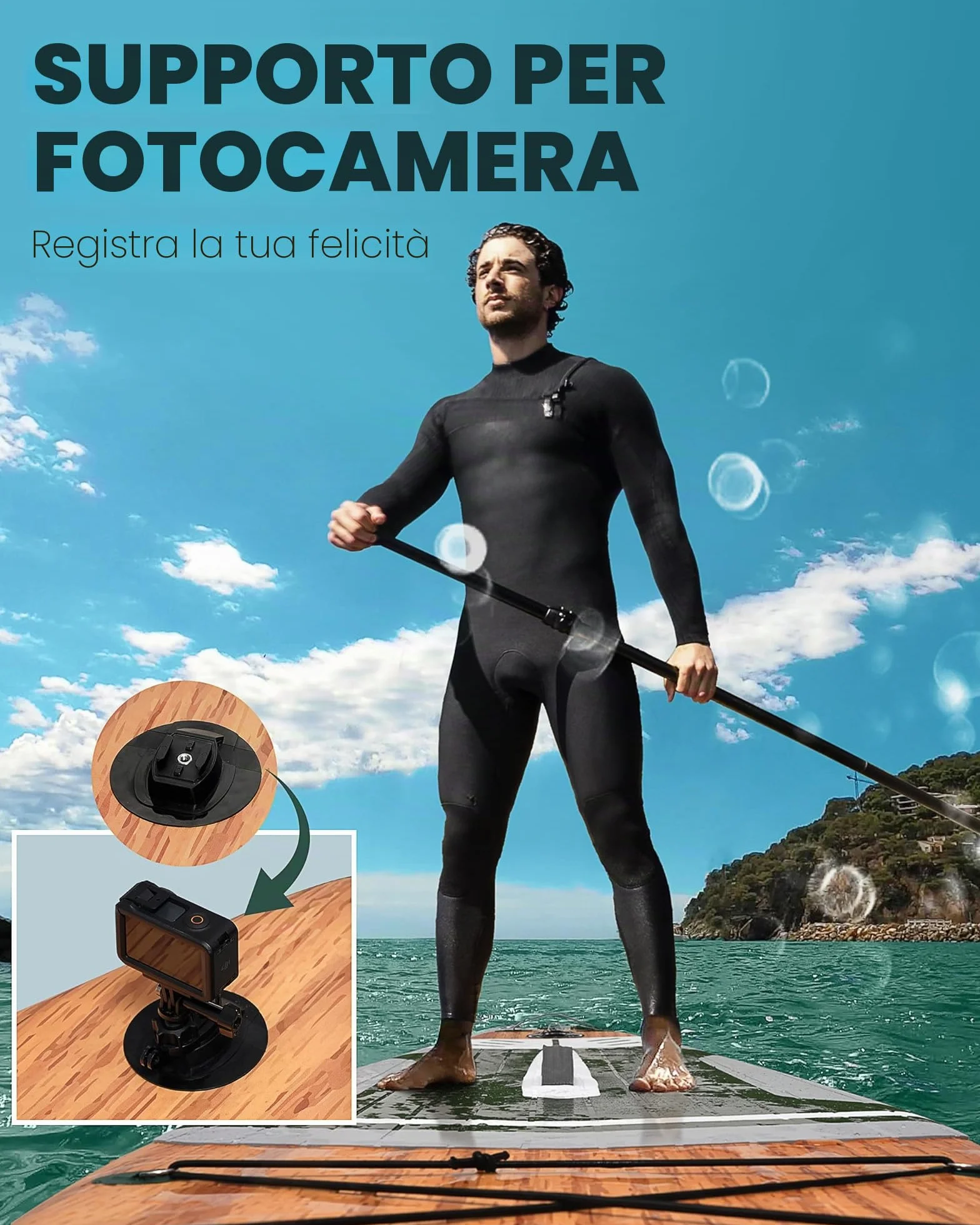 Tavola da surf gonfiabile SUP completa Paddleboard accessori pagaia regolabile, pompa, zaino da viaggio, guinzaglio, borsa impermeabile, tavola per adulti