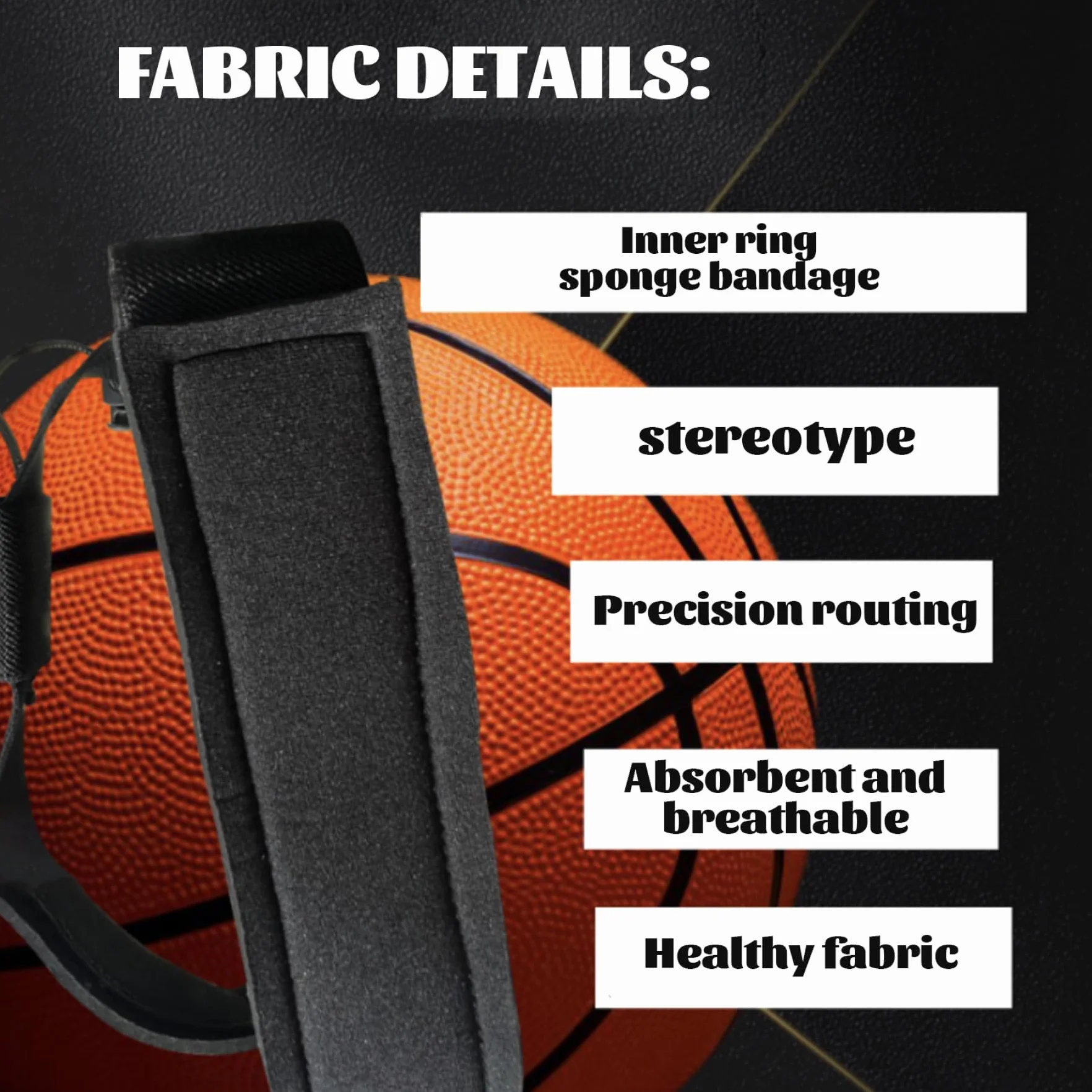 Mano in Faccia Maschera da Basket Regolabile Non Slip Leggera Traspirata per Allenamento
