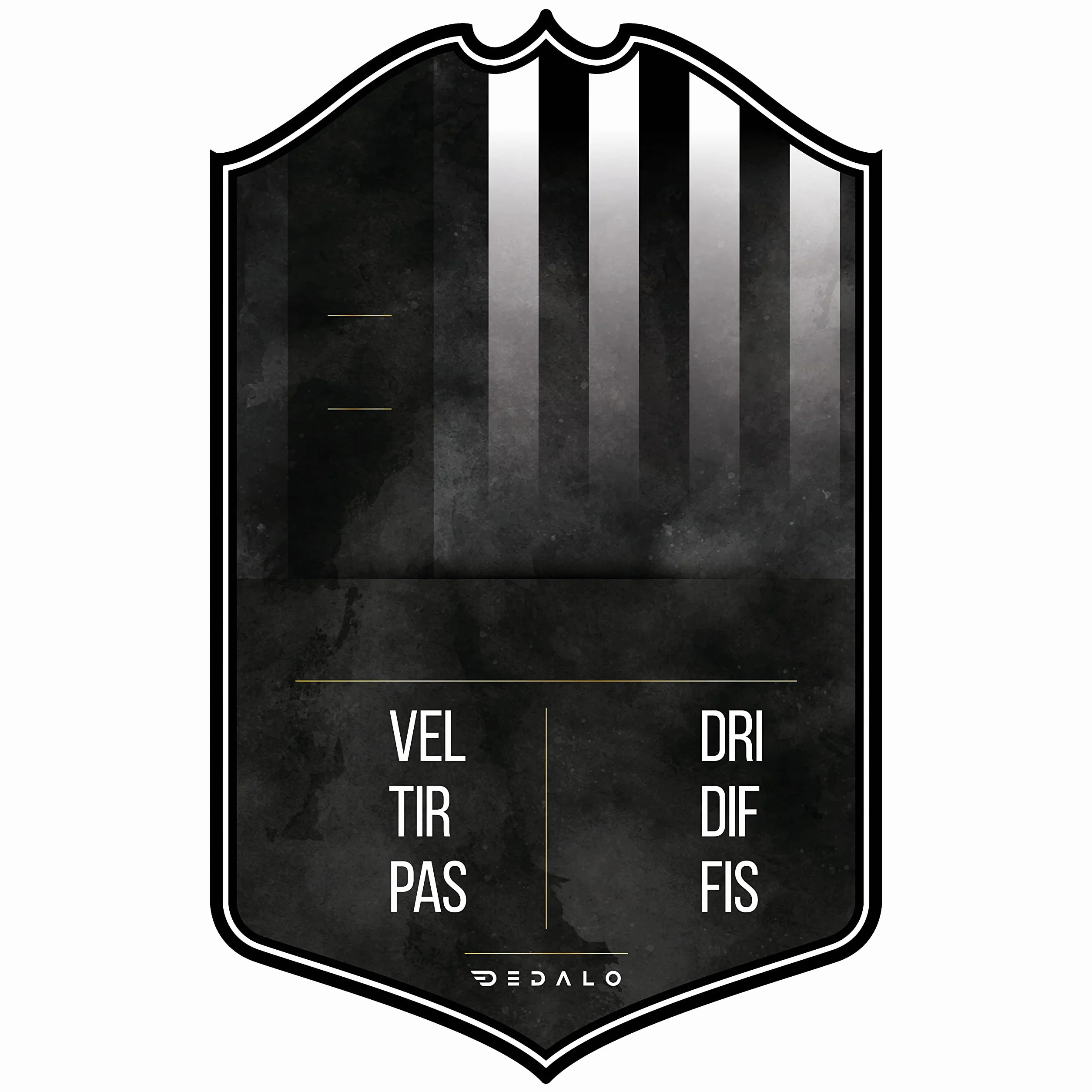 Card Calciatore Personalizzata Stile FUT con Foto Scudetto Statistiche Regalo Calcio
