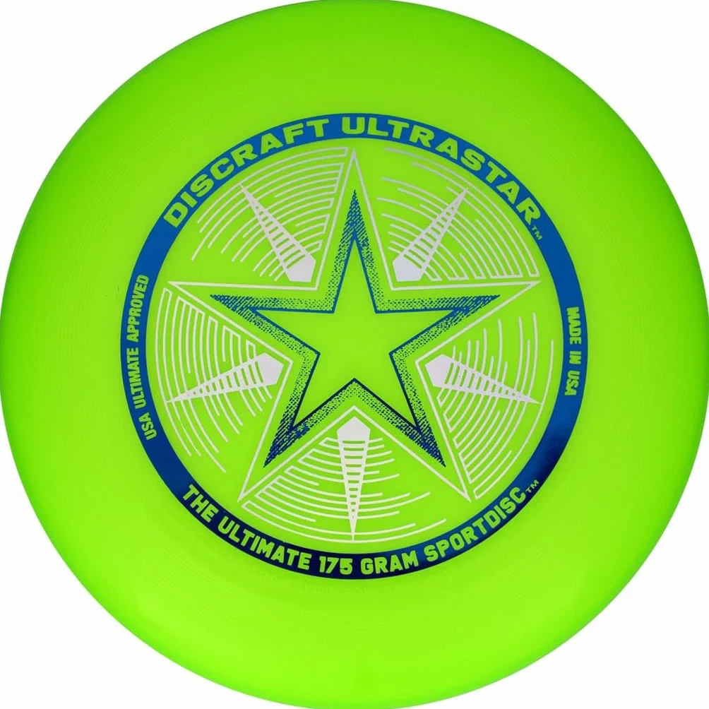 Discraft 175 Gram Ultra Star Sport Disc, Verde