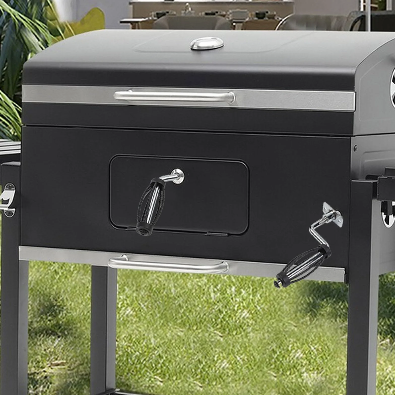 Manico robusto per barbecue Traeger compatibile con forni e affumicatori