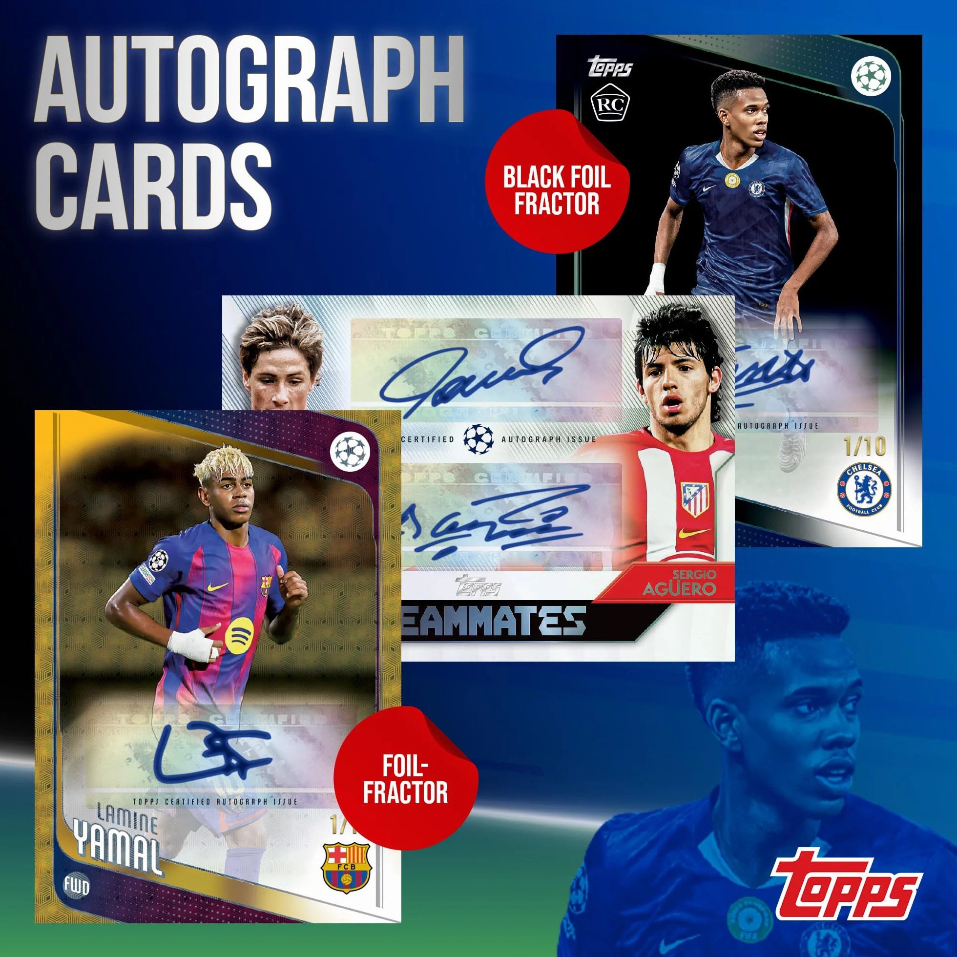 Topps UEFA Club Competitions Soccer 2025-26 Pallone da calcio
