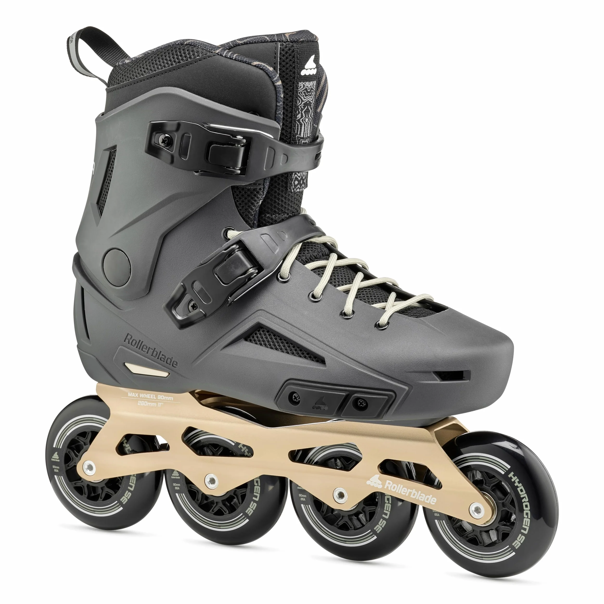 Rollerblade LIGHTNING 90, Pattini in linea Uomo, antracite/tortora