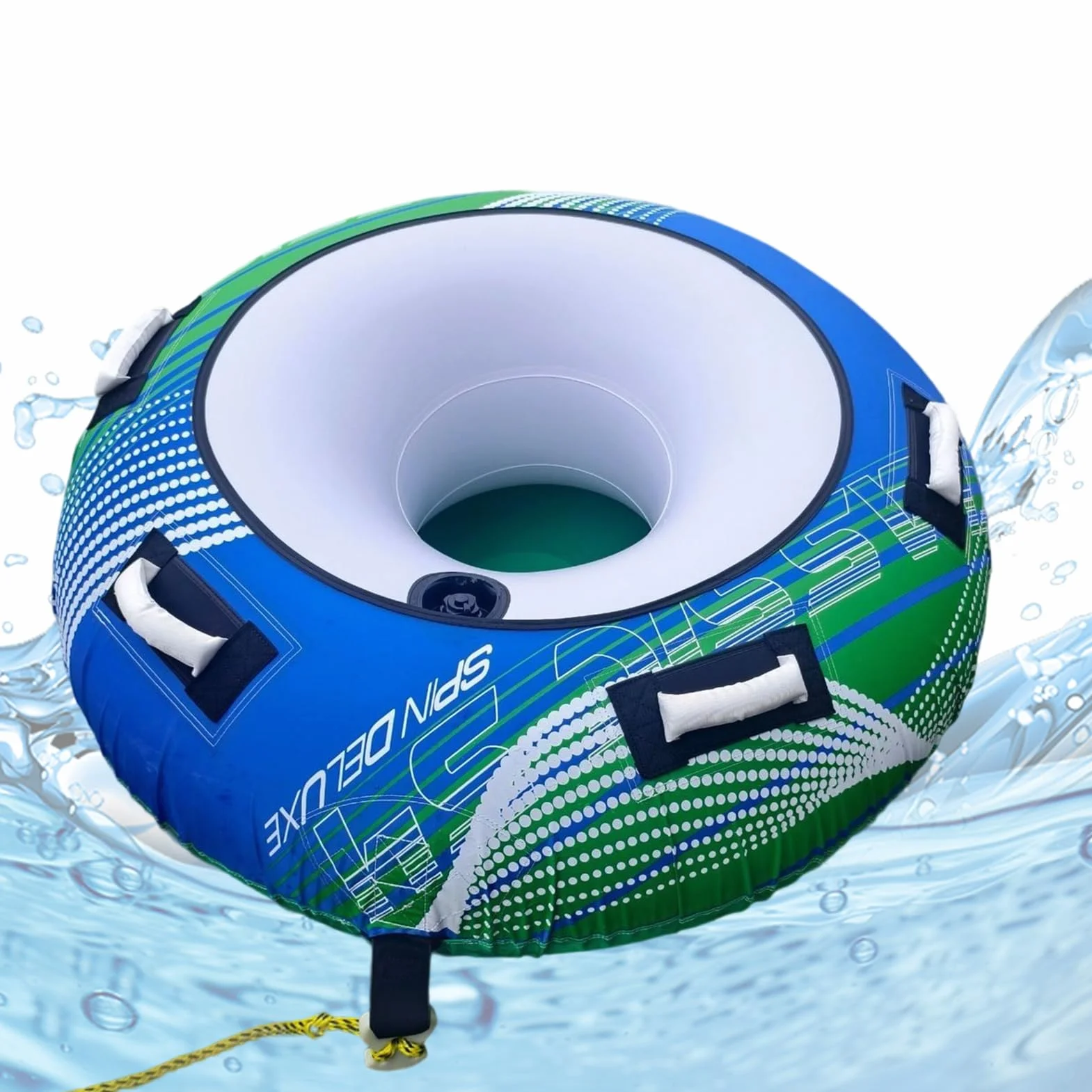 Gommoni da Traino Tubi Nautici Zattera Gonfiabile Sci Nautico Alta Resistenza Rafting Spiaggia Nuoto Wakeboard Sport Acquatici