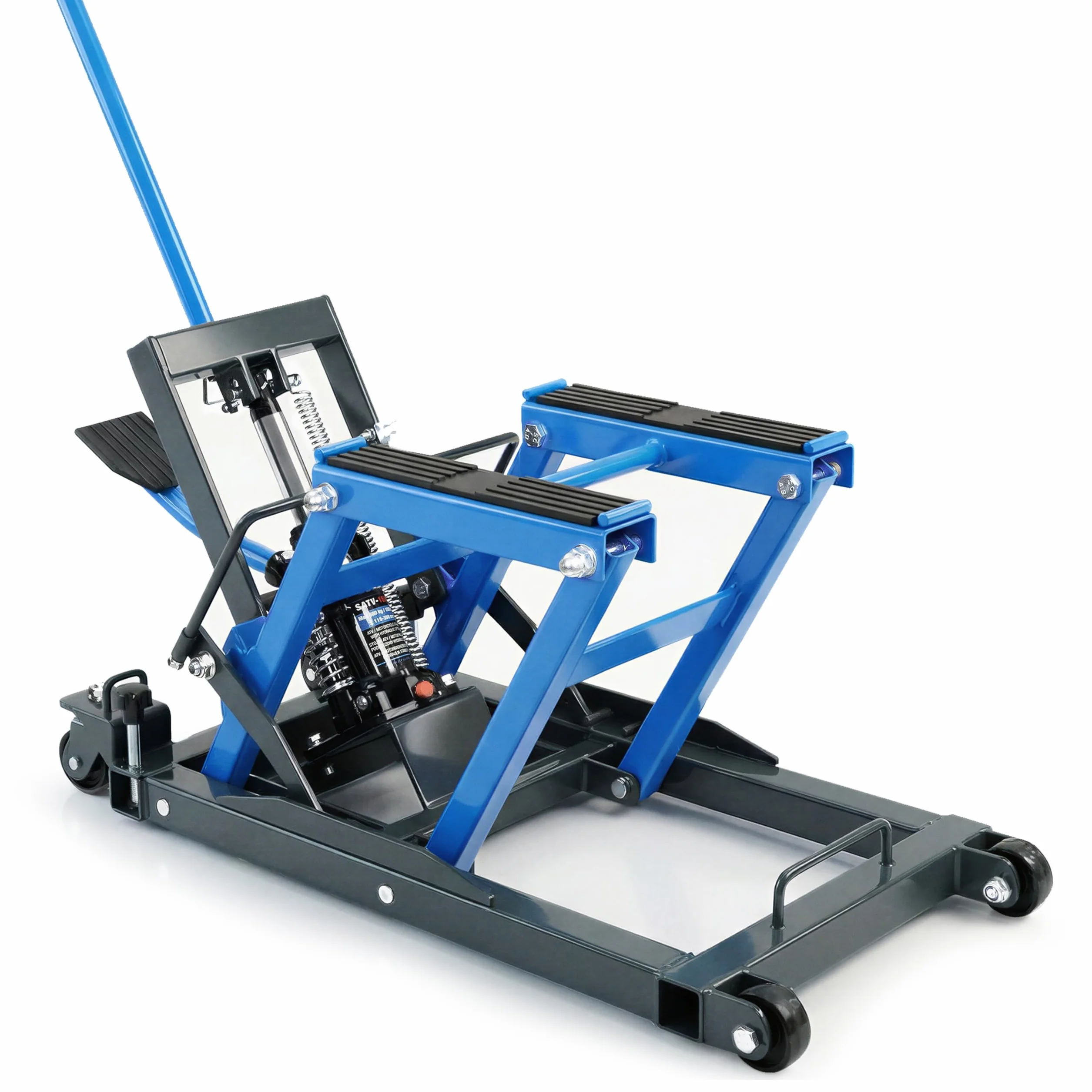 Stix Sollevatore Idraulico Moto 680 kg - Supporto di Montaggio Regolabile 115-360 mm - Cavalletto Con 3 Modalità di Lavoro e Meccanismo di Sicurezza