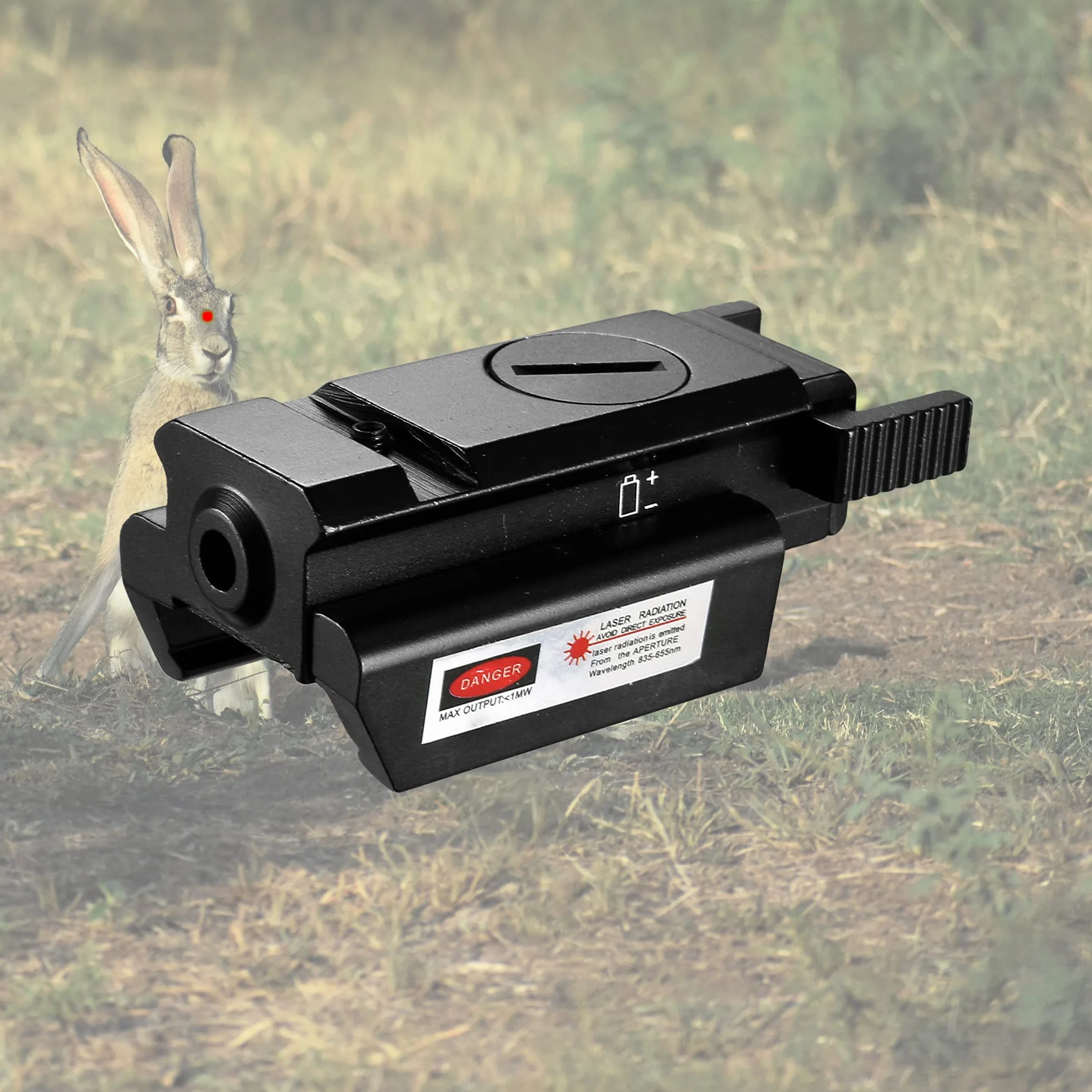 IRON JIA'S Compatto 20 mm Picatinny czerwona kropka celownik laserowy do pistoletu