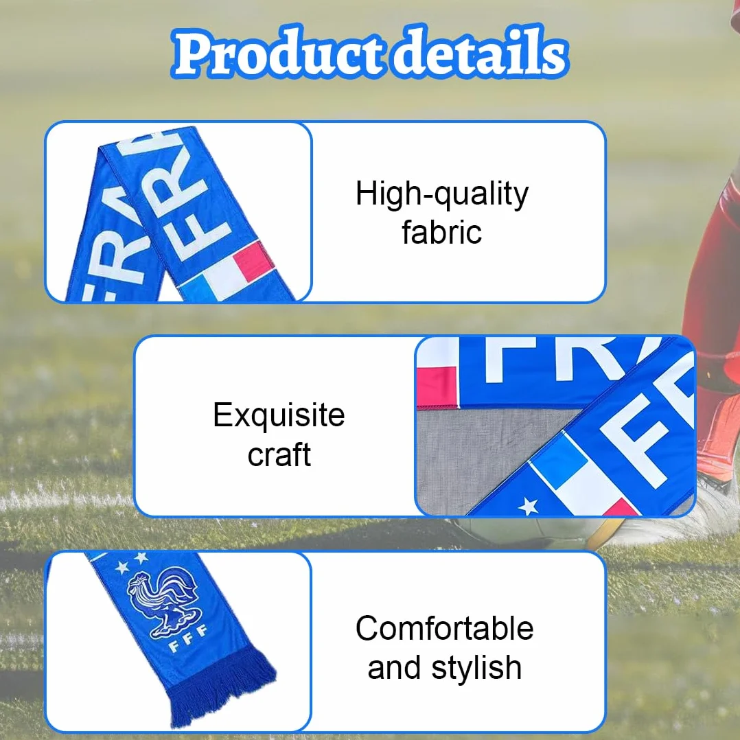 Sciarpa Equipe De France Jaquard per Tifosi