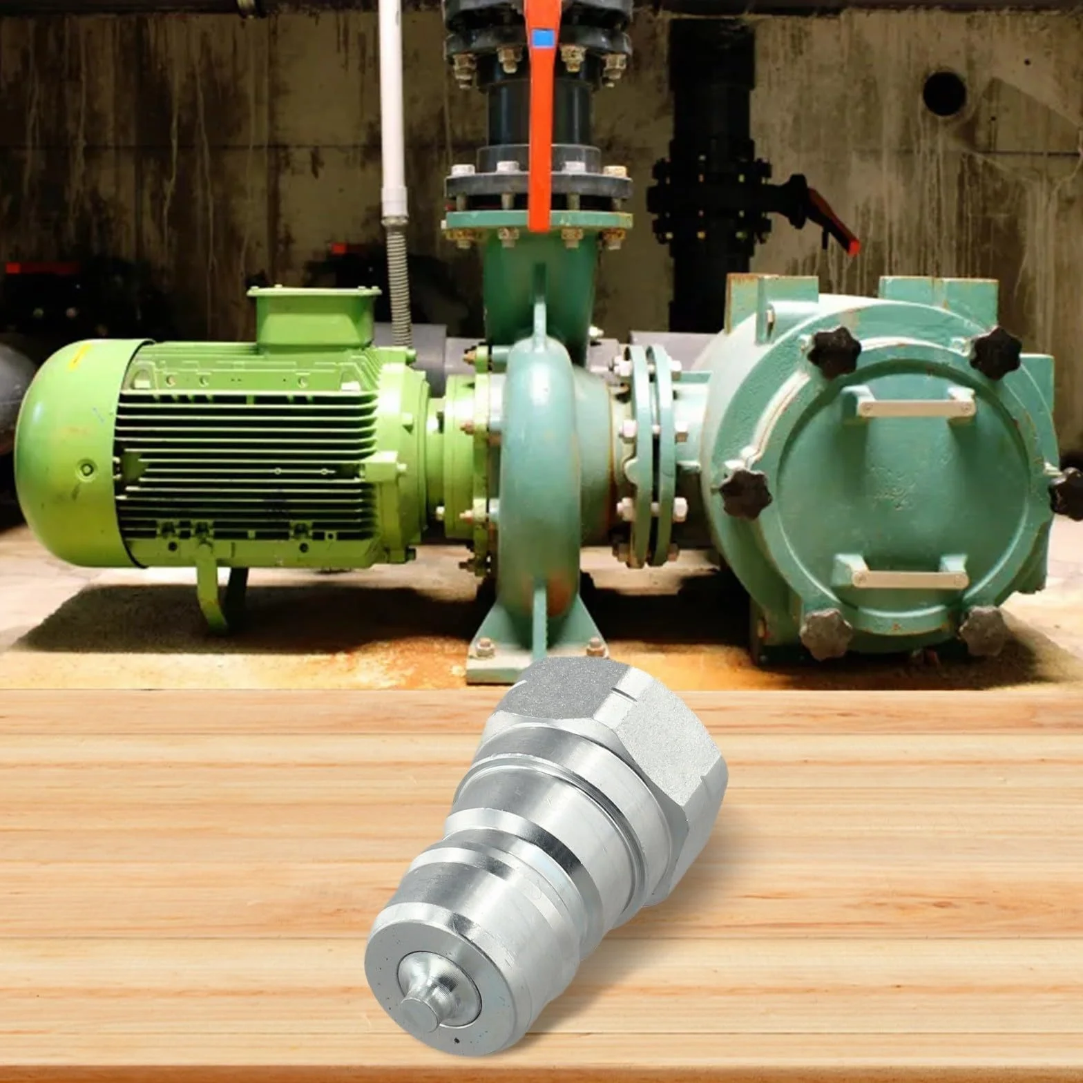 Accoppiatore idraulico ad alta pressione 3/8" 1/4" NPT attacco rapido per trattore